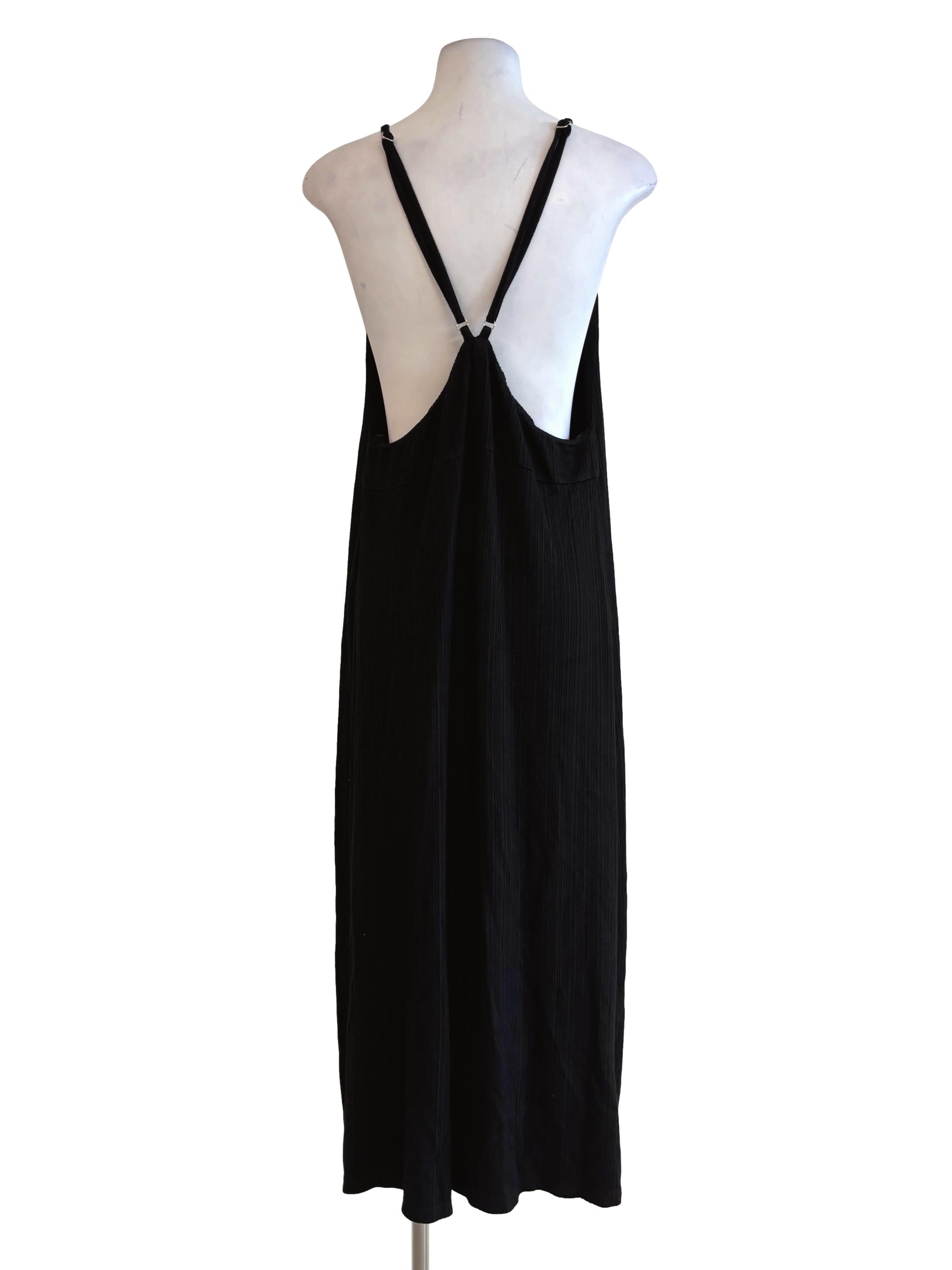 Night Black Sleeveless Jumpsuit