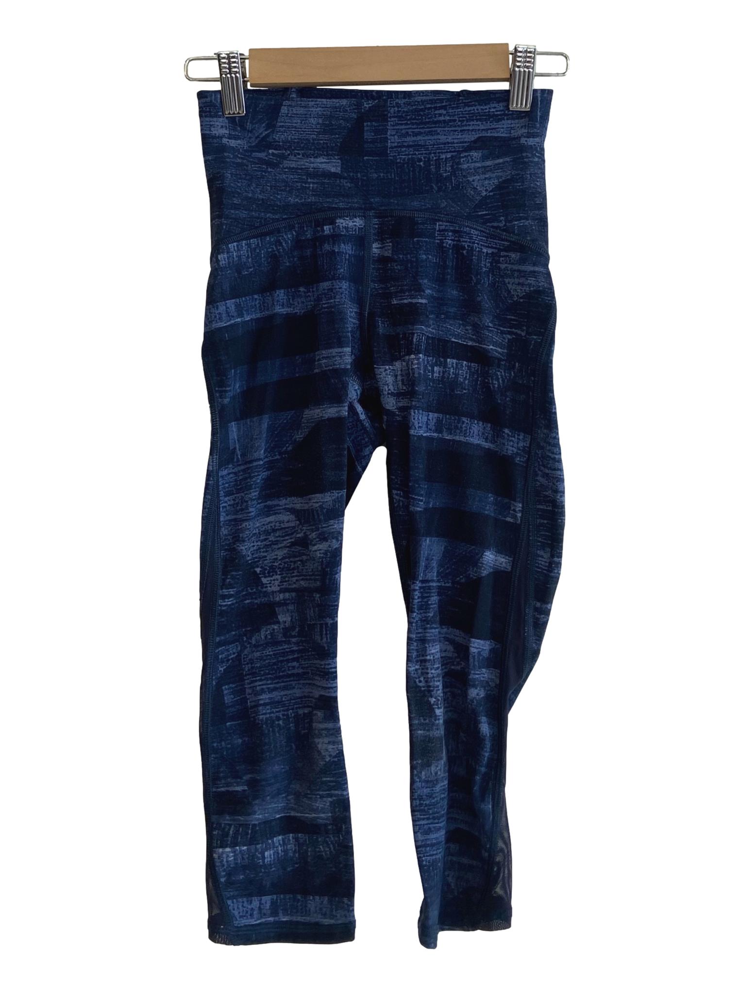 Navy Blue High Waisted Tights