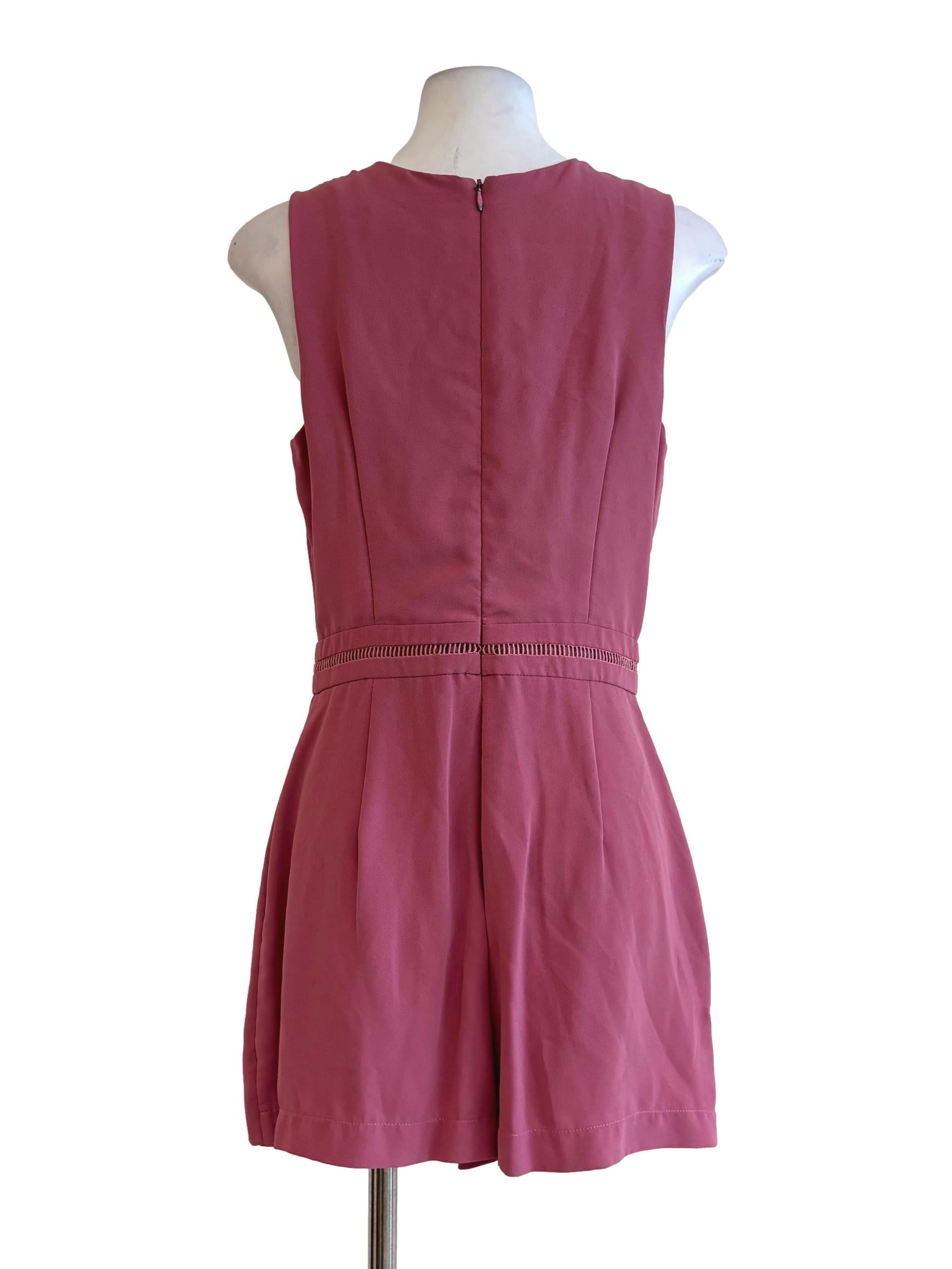 Blush Pink Sleeveless Romper