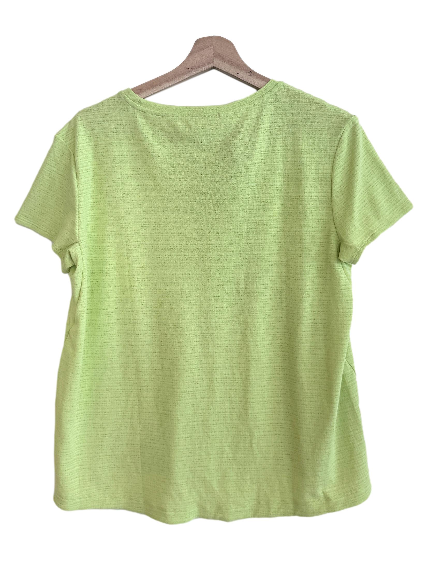 Lime Neon Textured Top