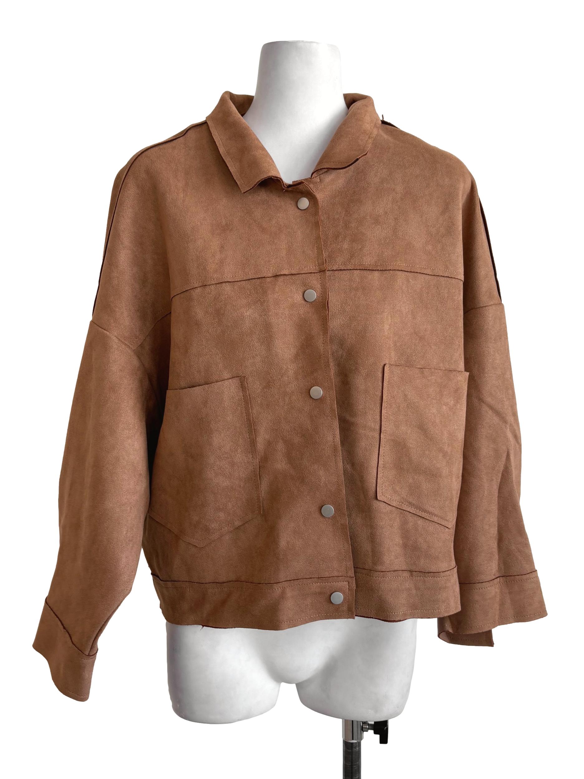 Tawny Suede Jacket