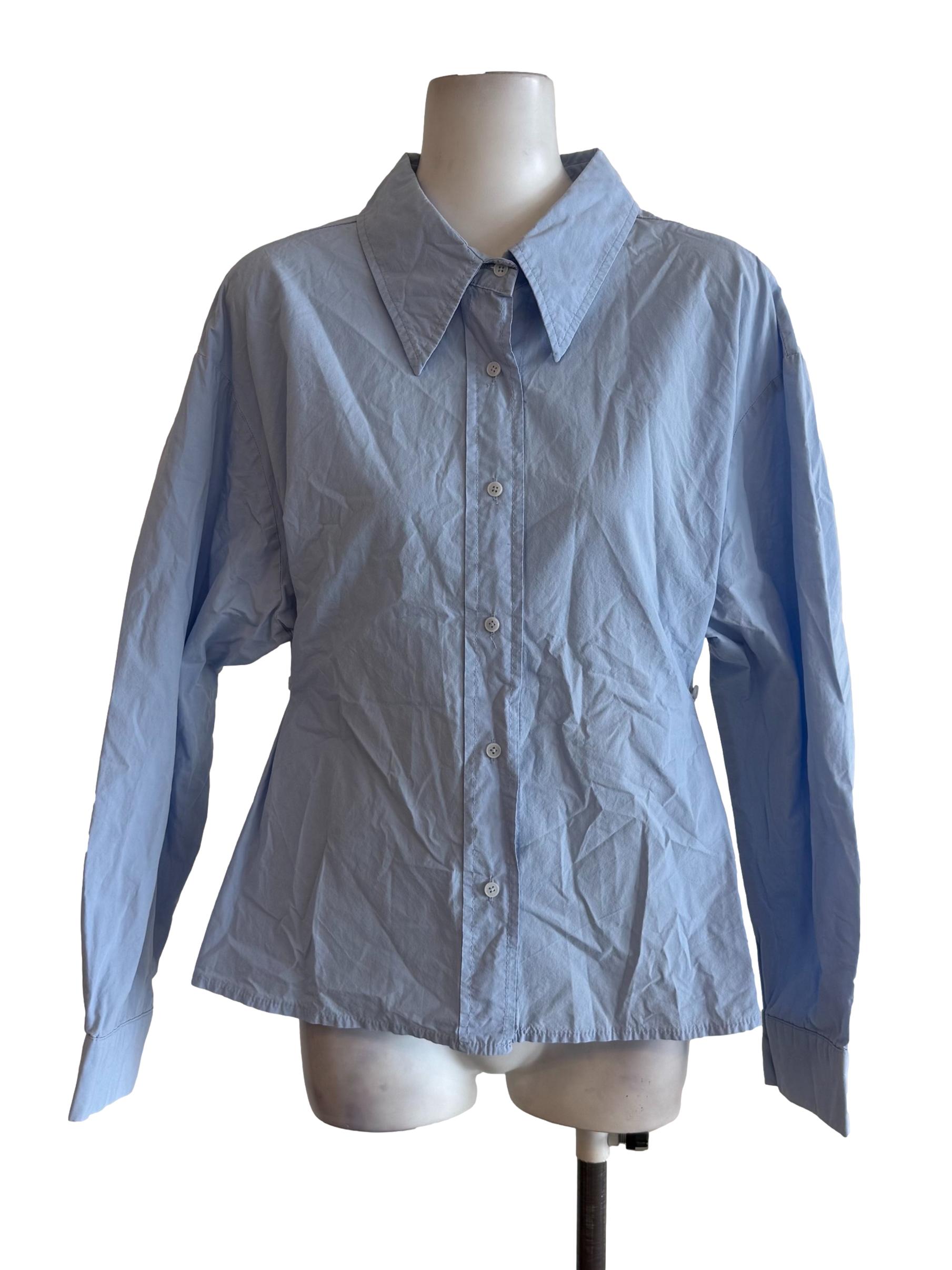 Ice Blue Slim Fit Shirt