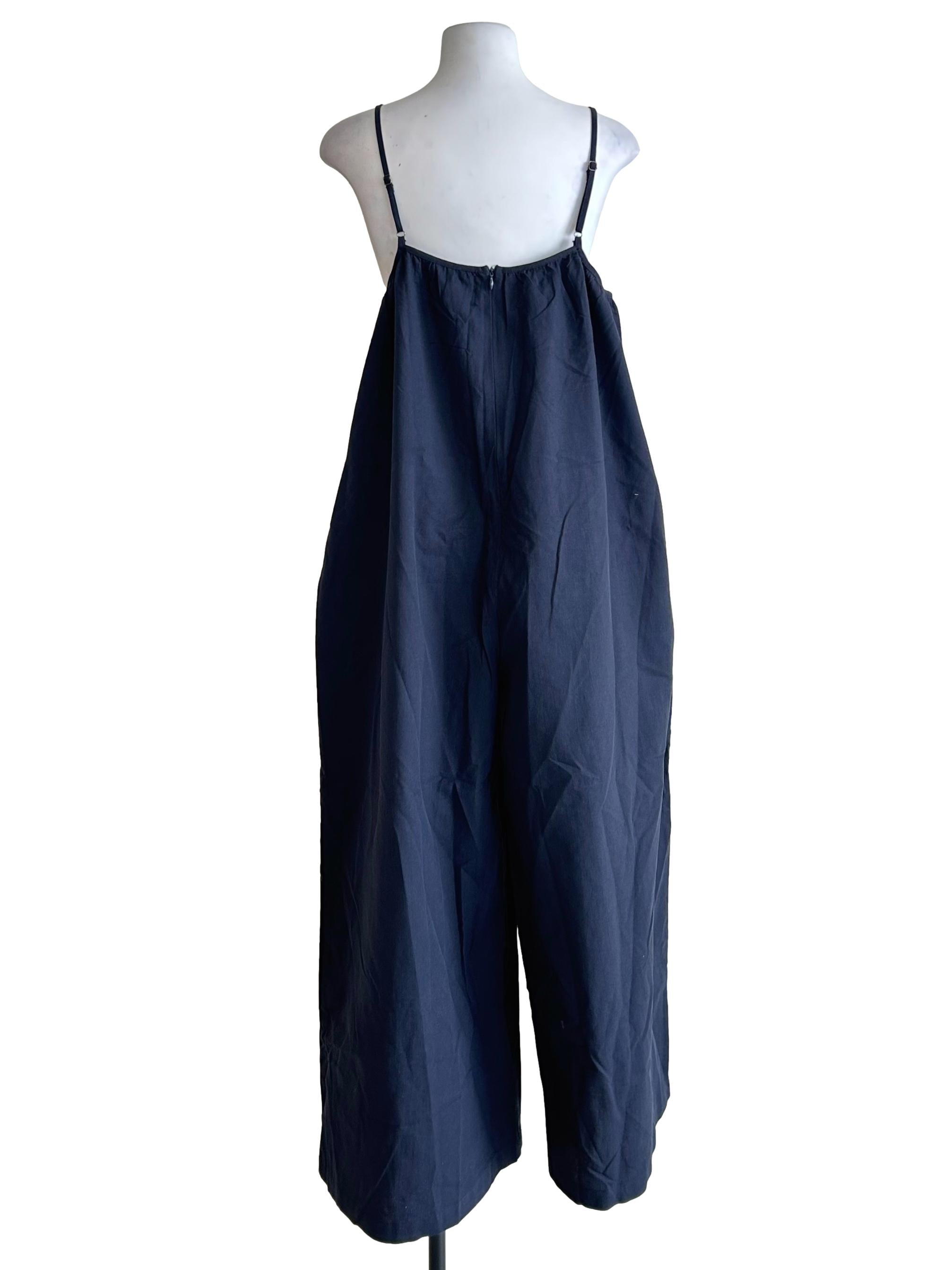 Blue Freddie Wide Leg Jumpsuit