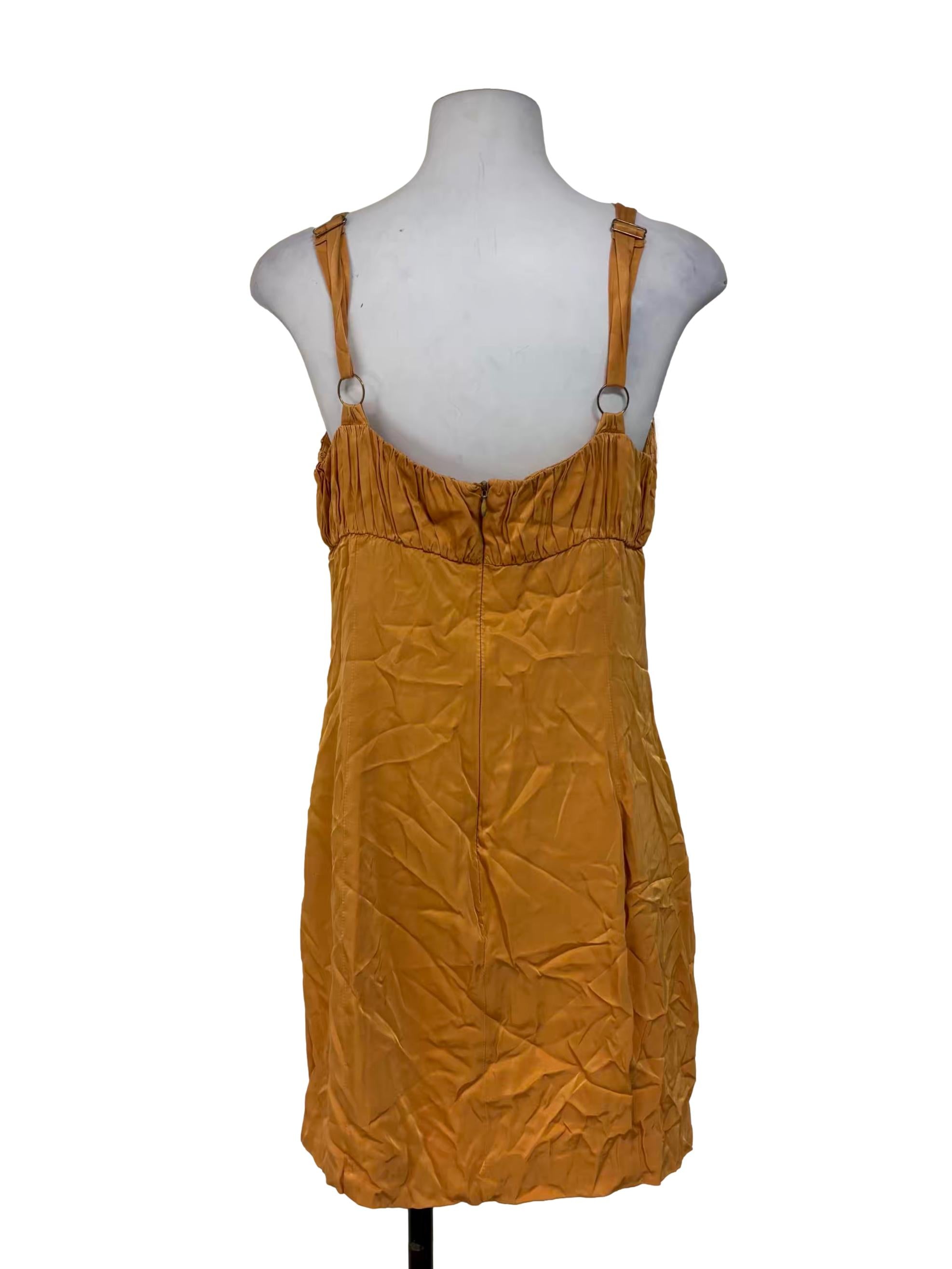 Honey Yellow Babydoll Dress