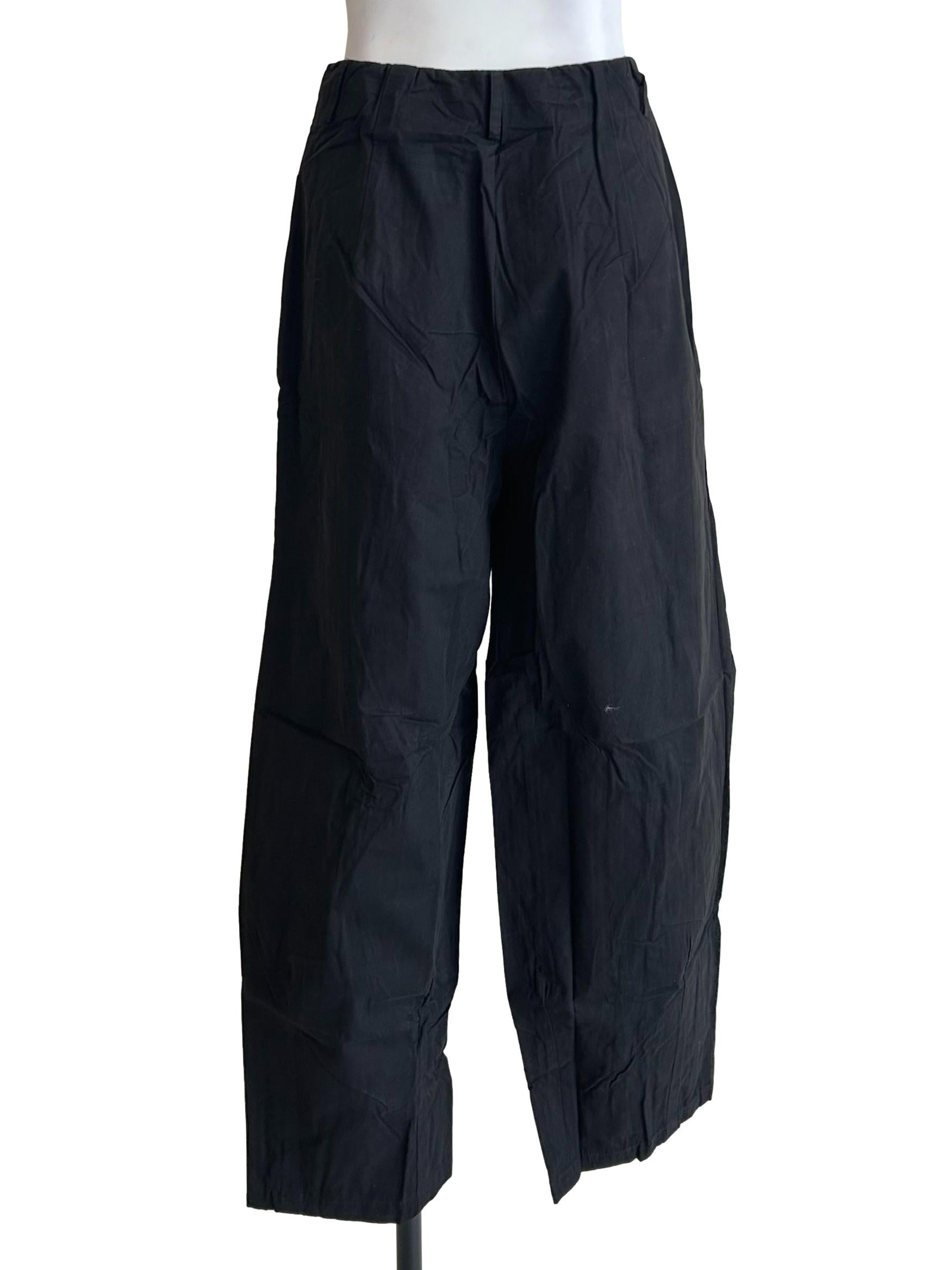 Black Gaye Drawstring Parachute Pants Limited Edition