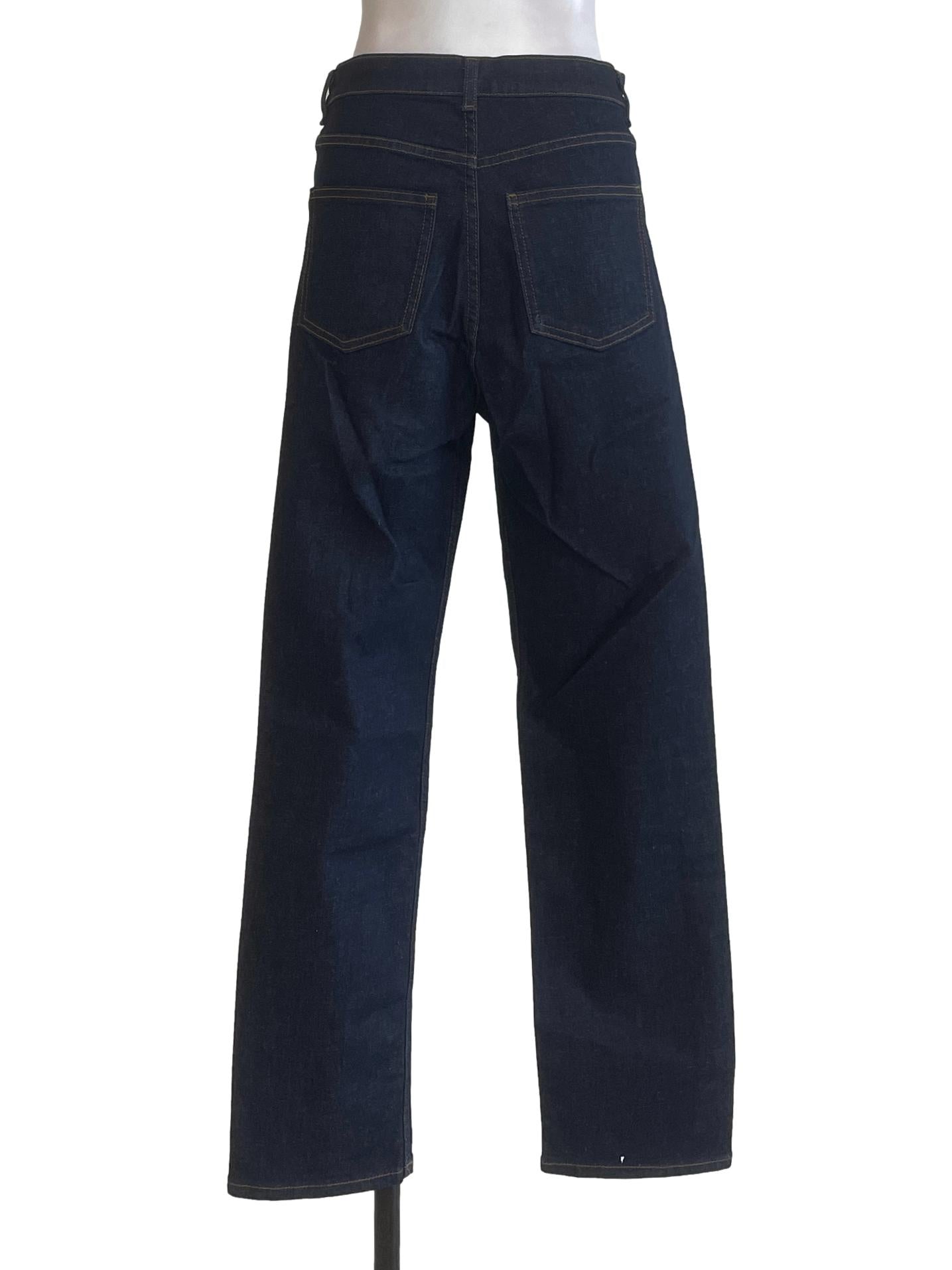 Denim Blue Slim Leg Pants