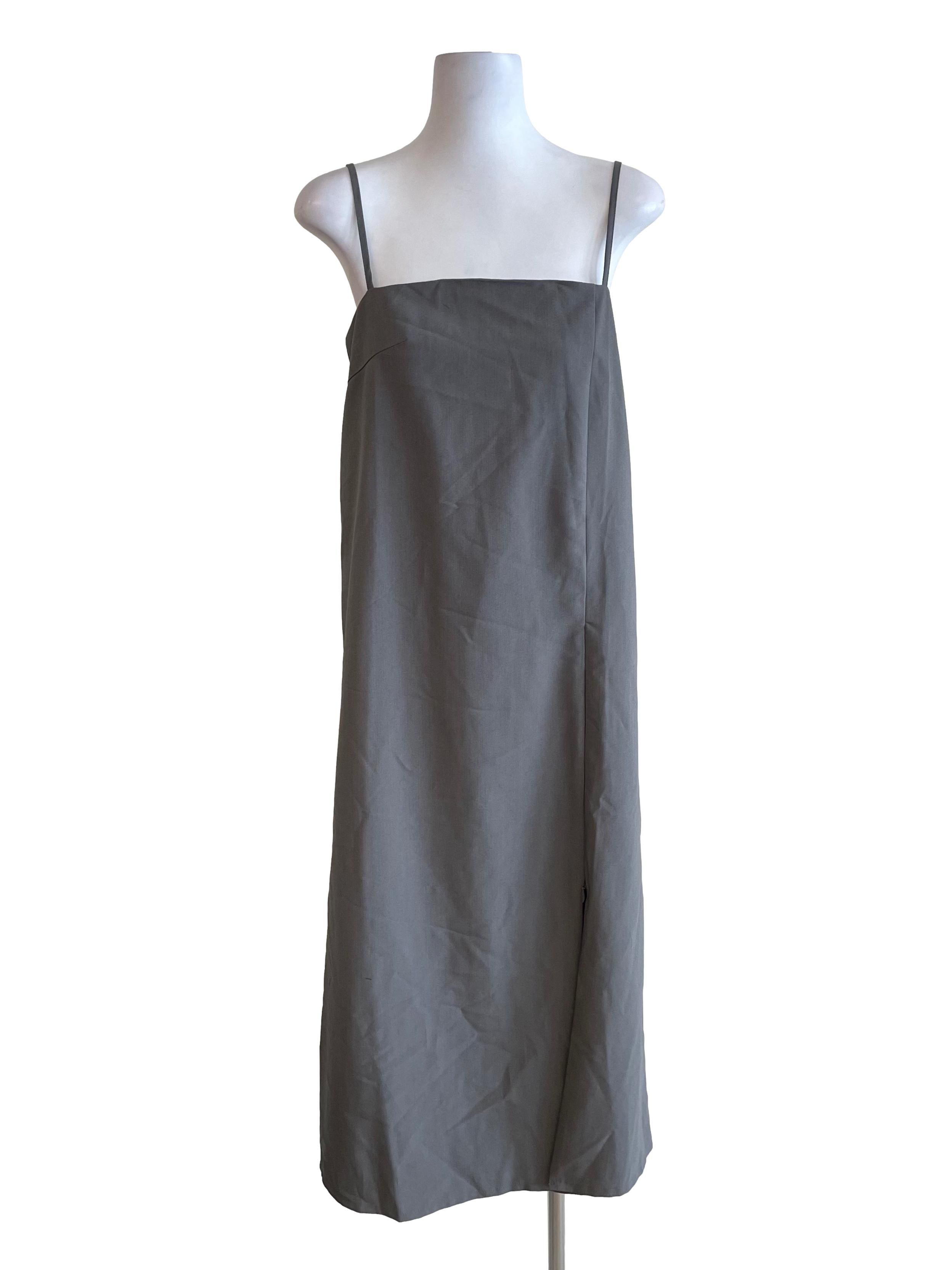 Warm Fossil Straight Cami Dress