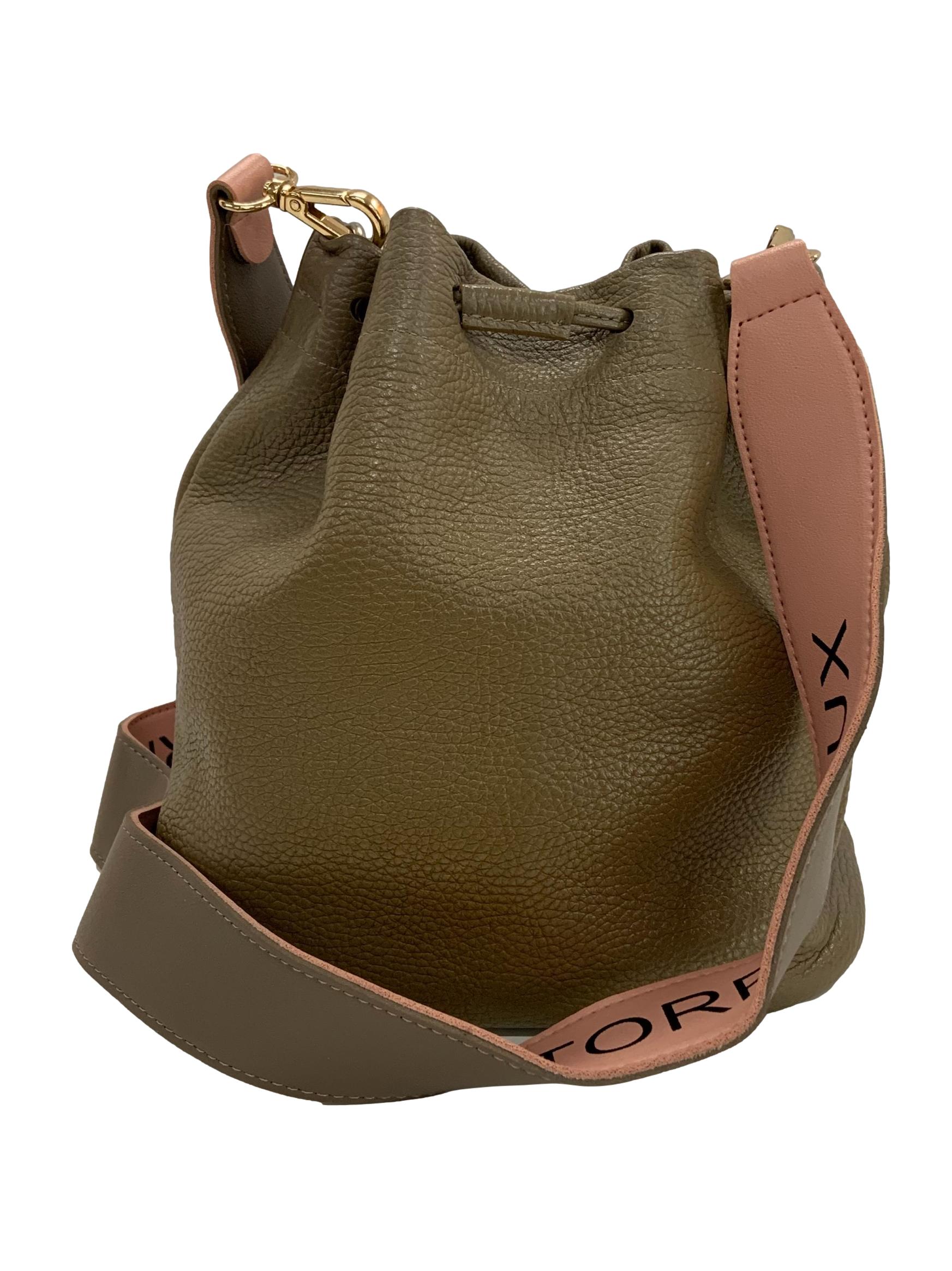 Brown Bucket Bag