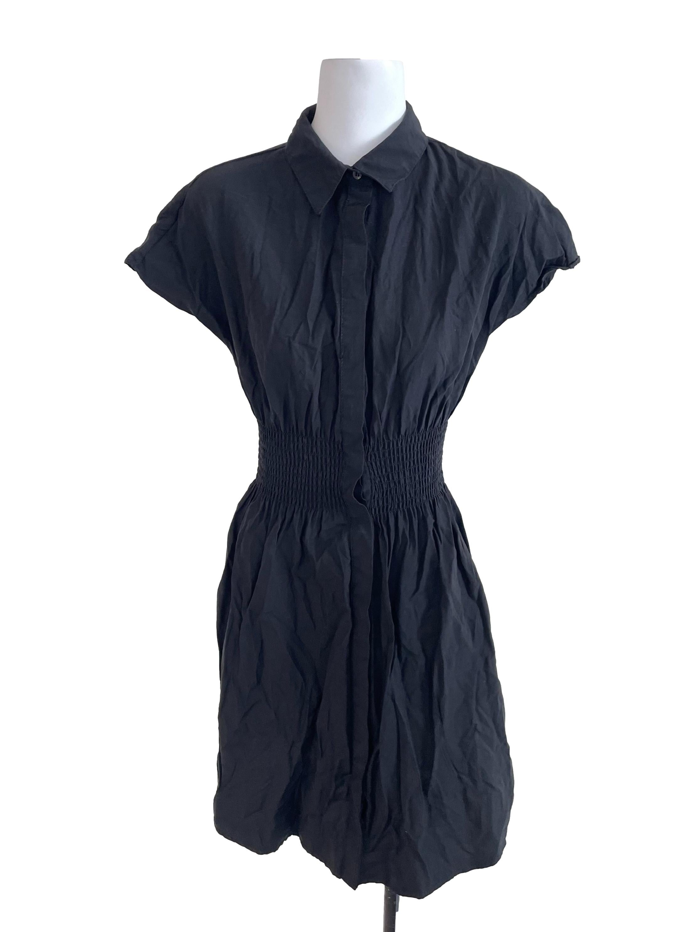 Black Shirt Dress