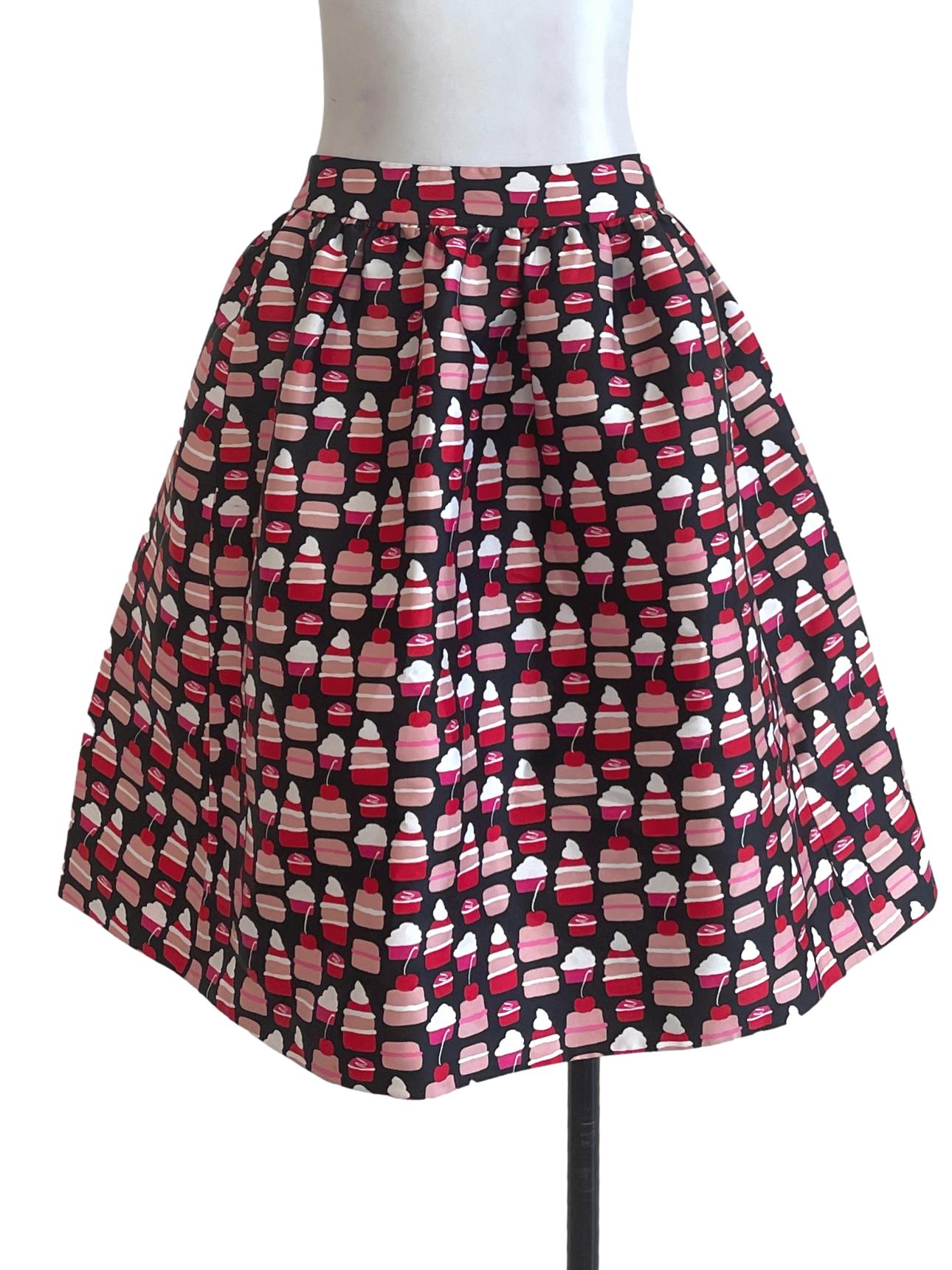 Multi-Colour Semi Circle Skirt