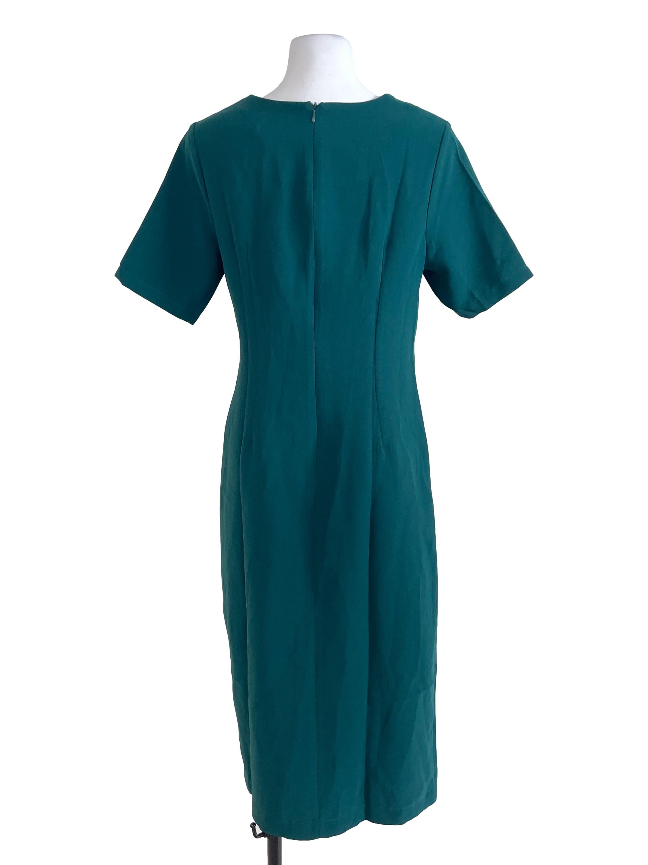Ocean Green Twist Dress