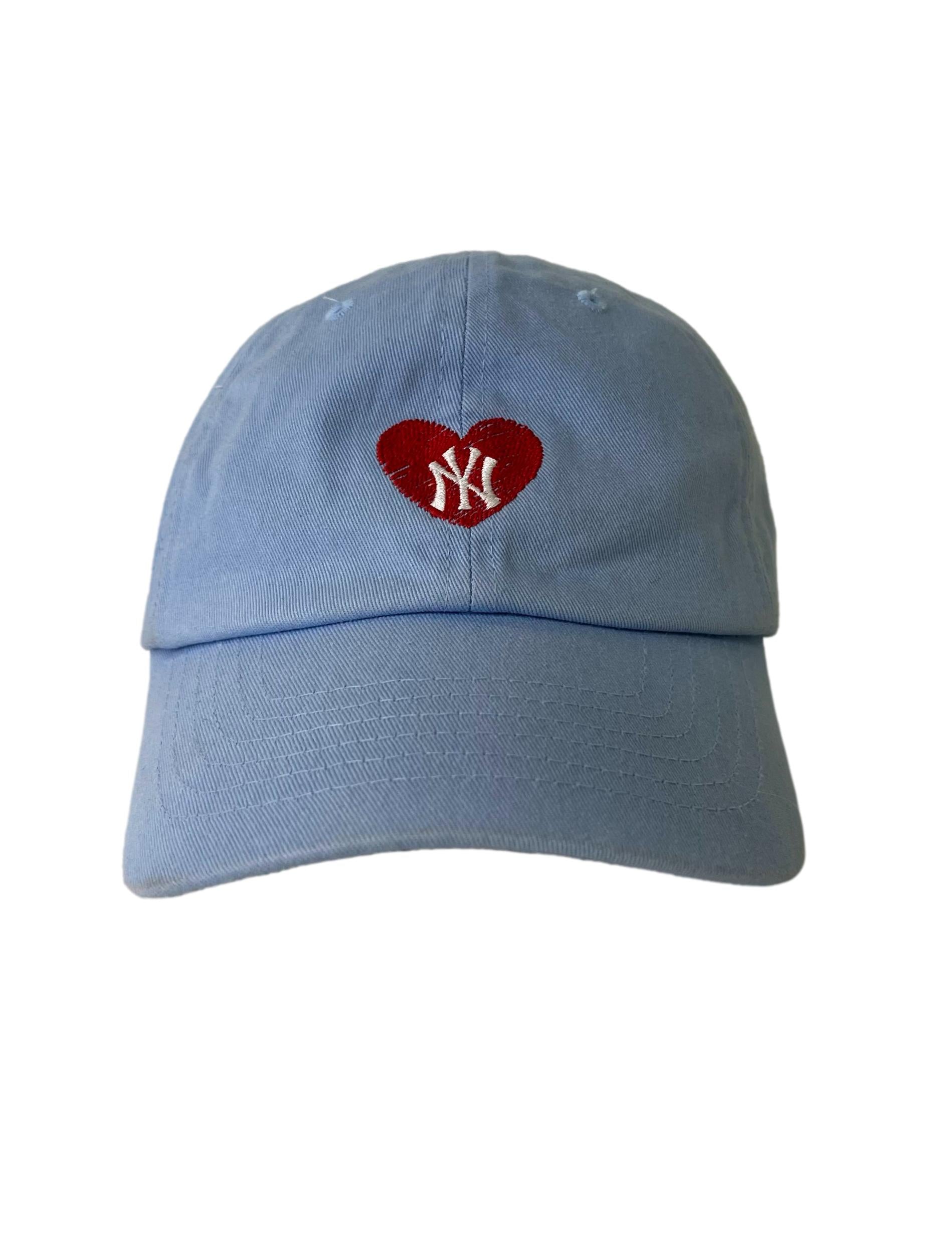 Baby Blue NY Heart Cap