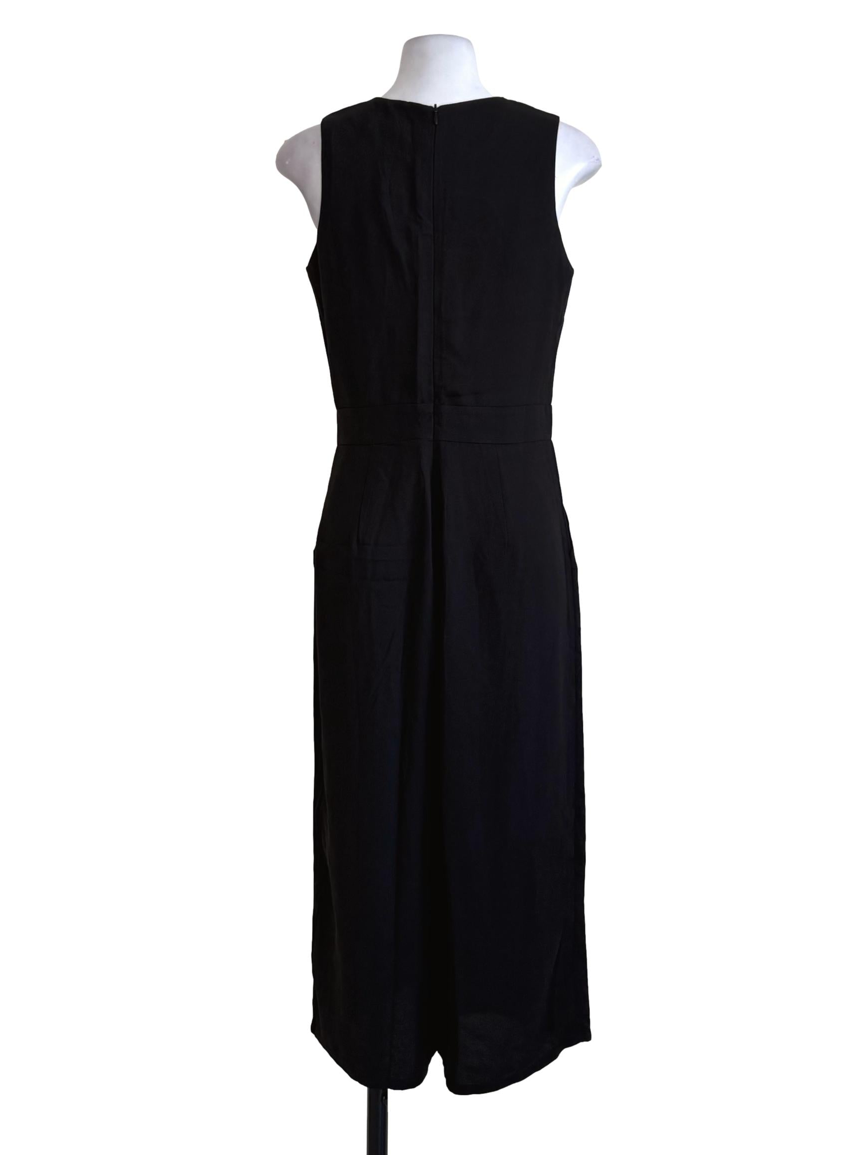 Black Sleeveless Jumpsuit