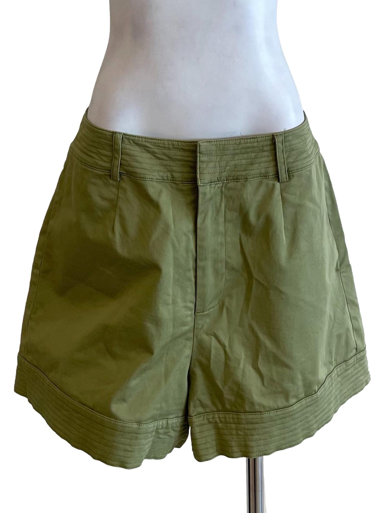 Warm Pear Cuffed Shorts