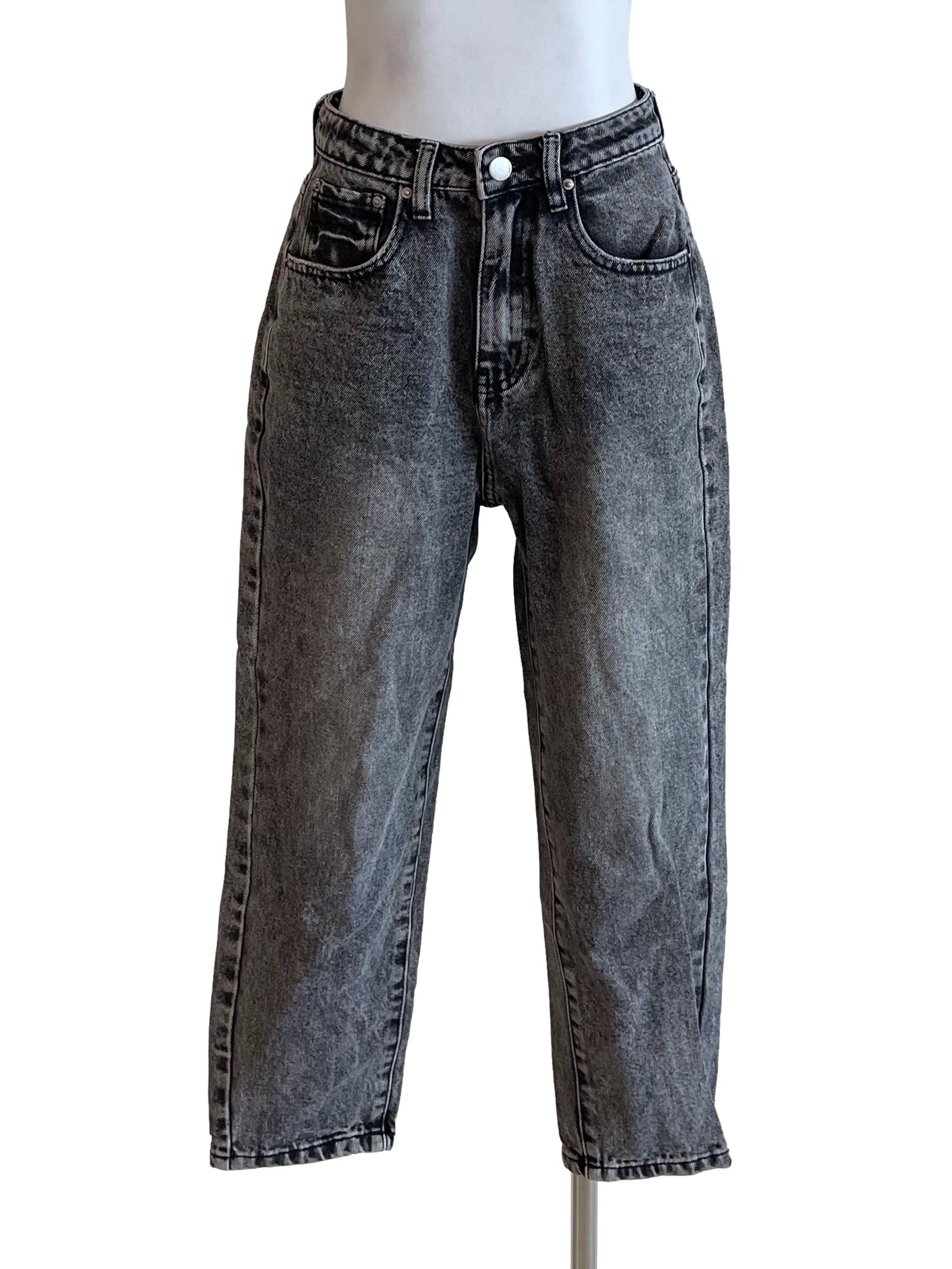 Charcoal Washed Skinny Jeans