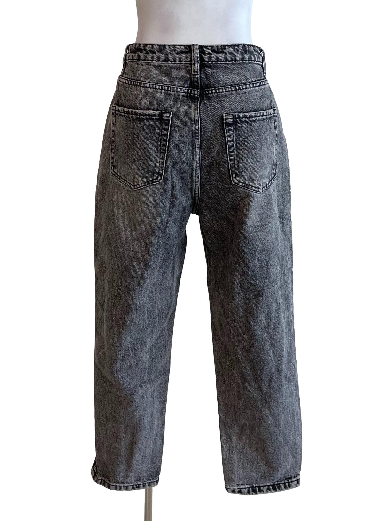 Charcoal Washed Skinny Jeans