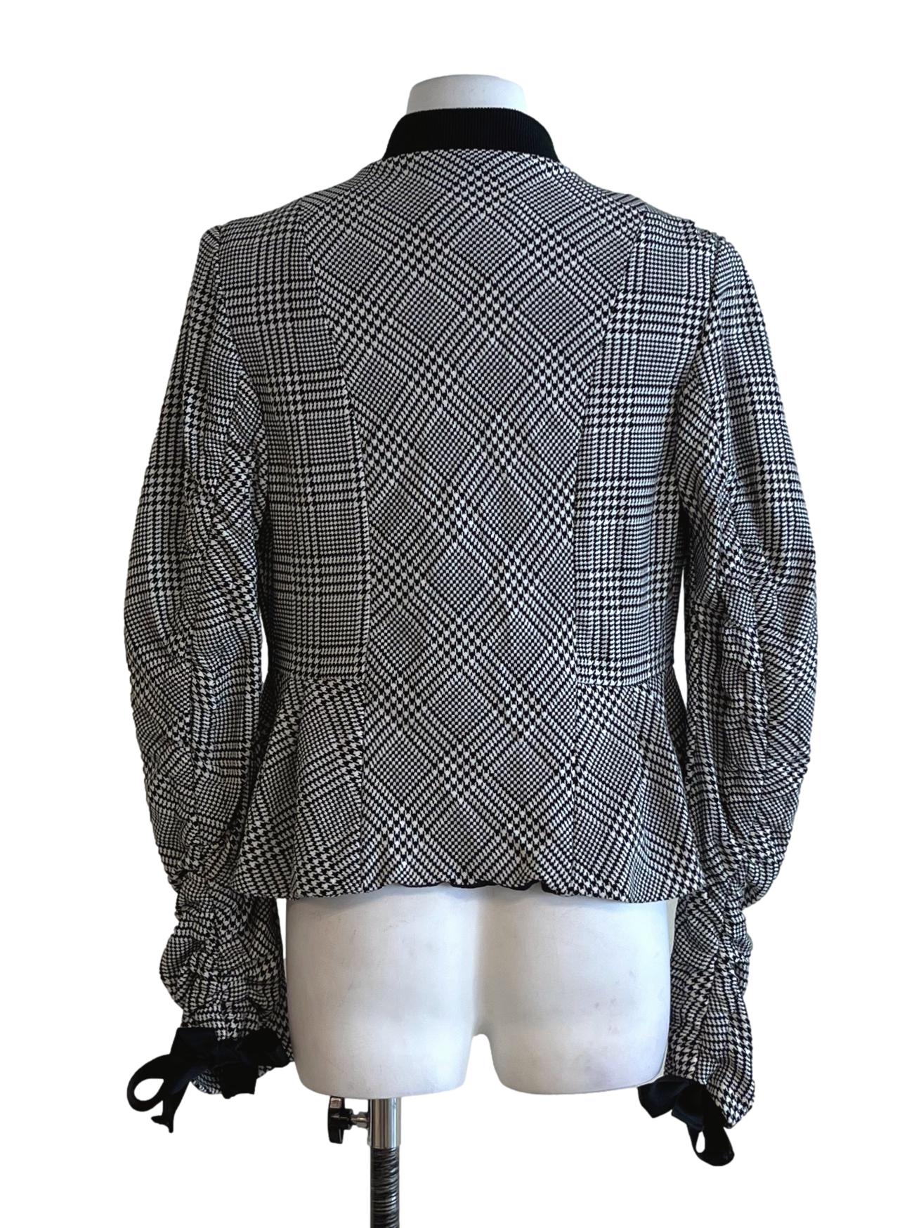 Black Nailshead Blouse