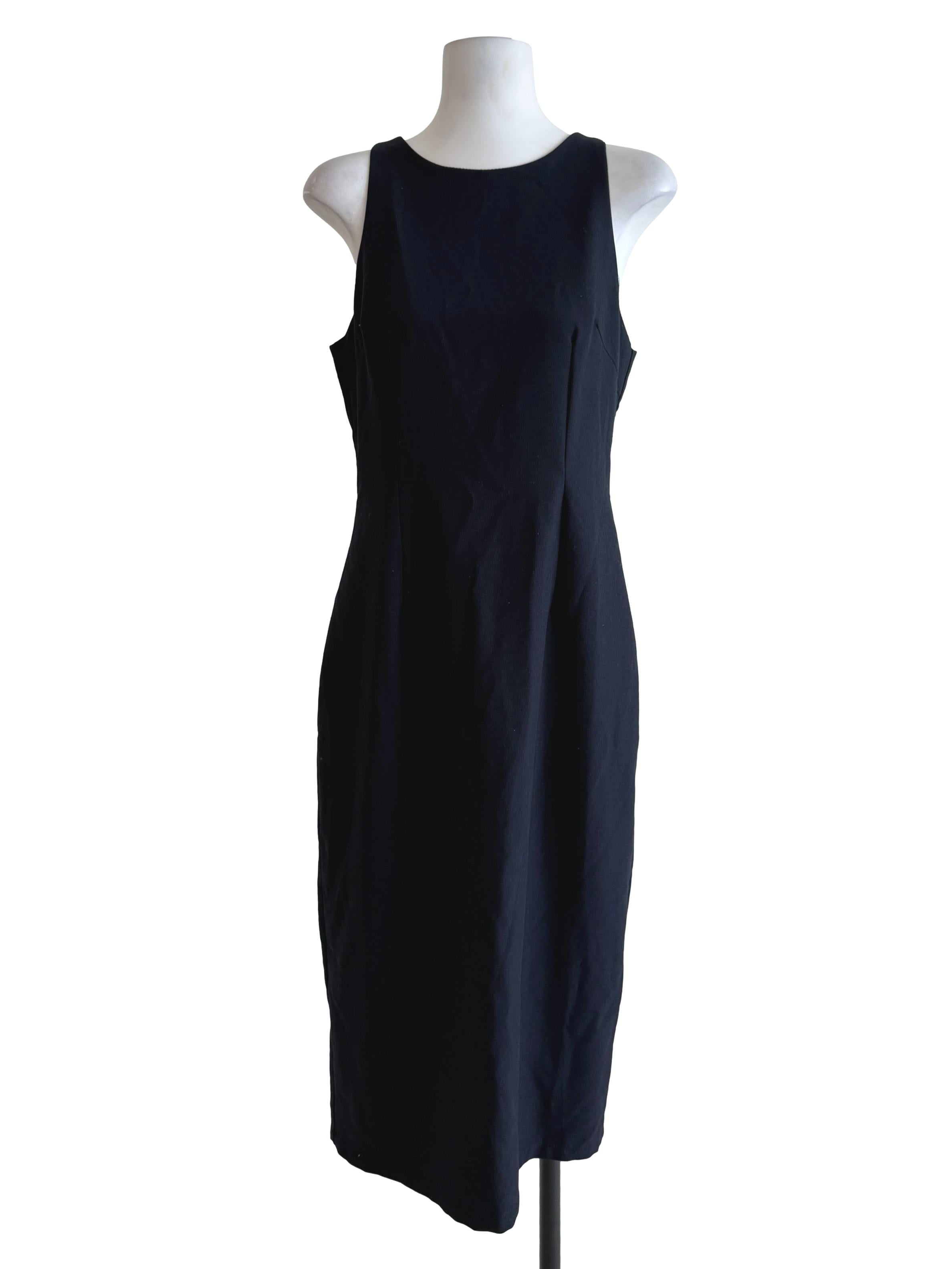 Navy Blue Shift Dress