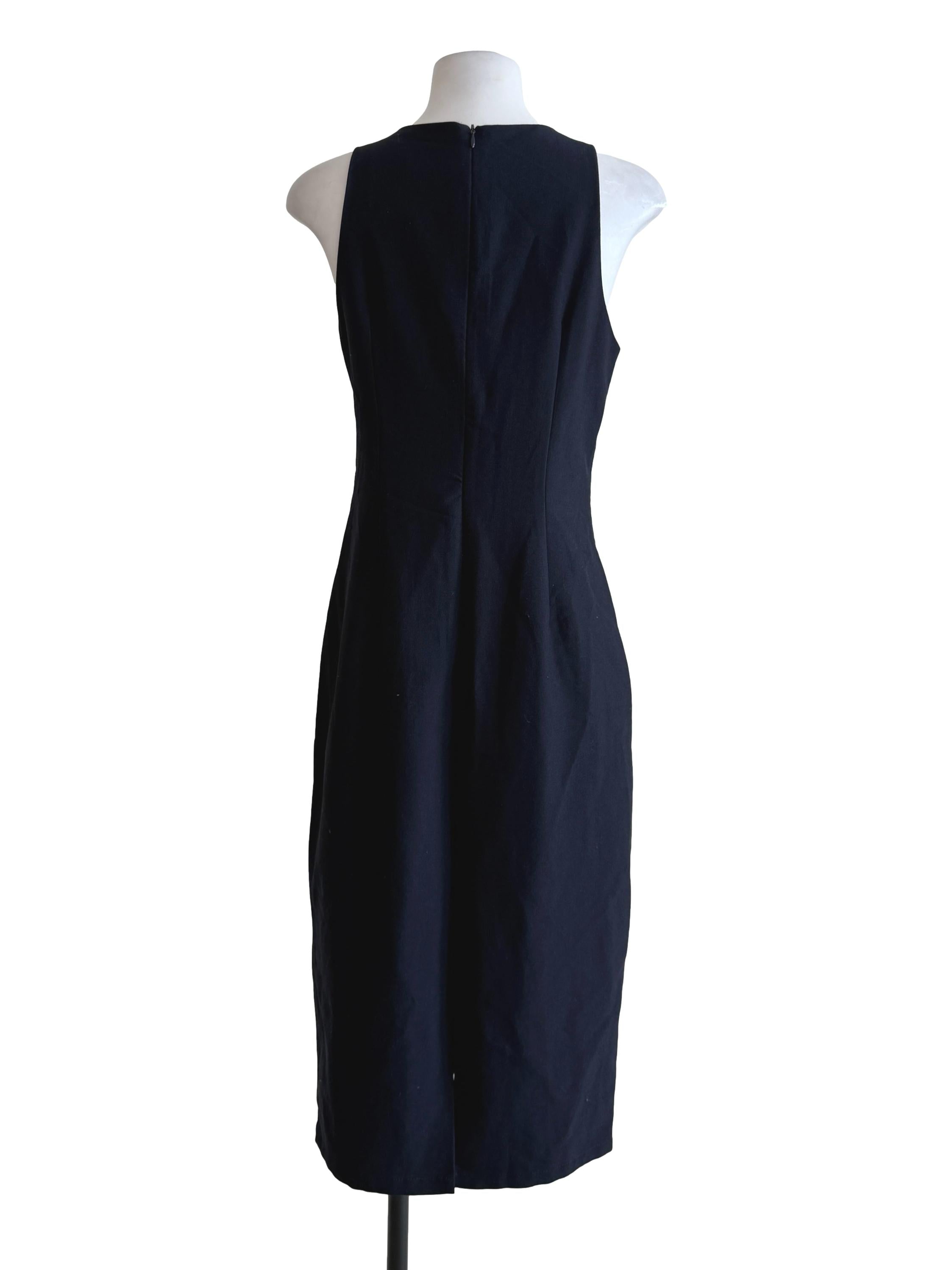 Navy Blue Shift Dress