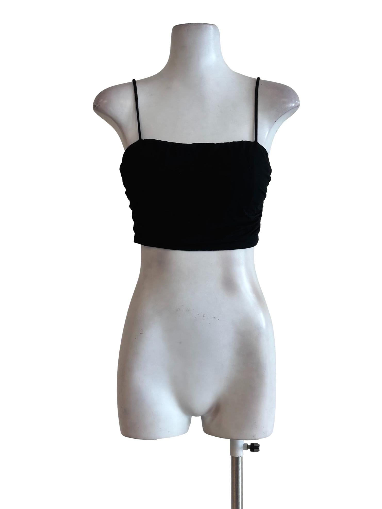 Night Black Spaghetti Strap Camisole