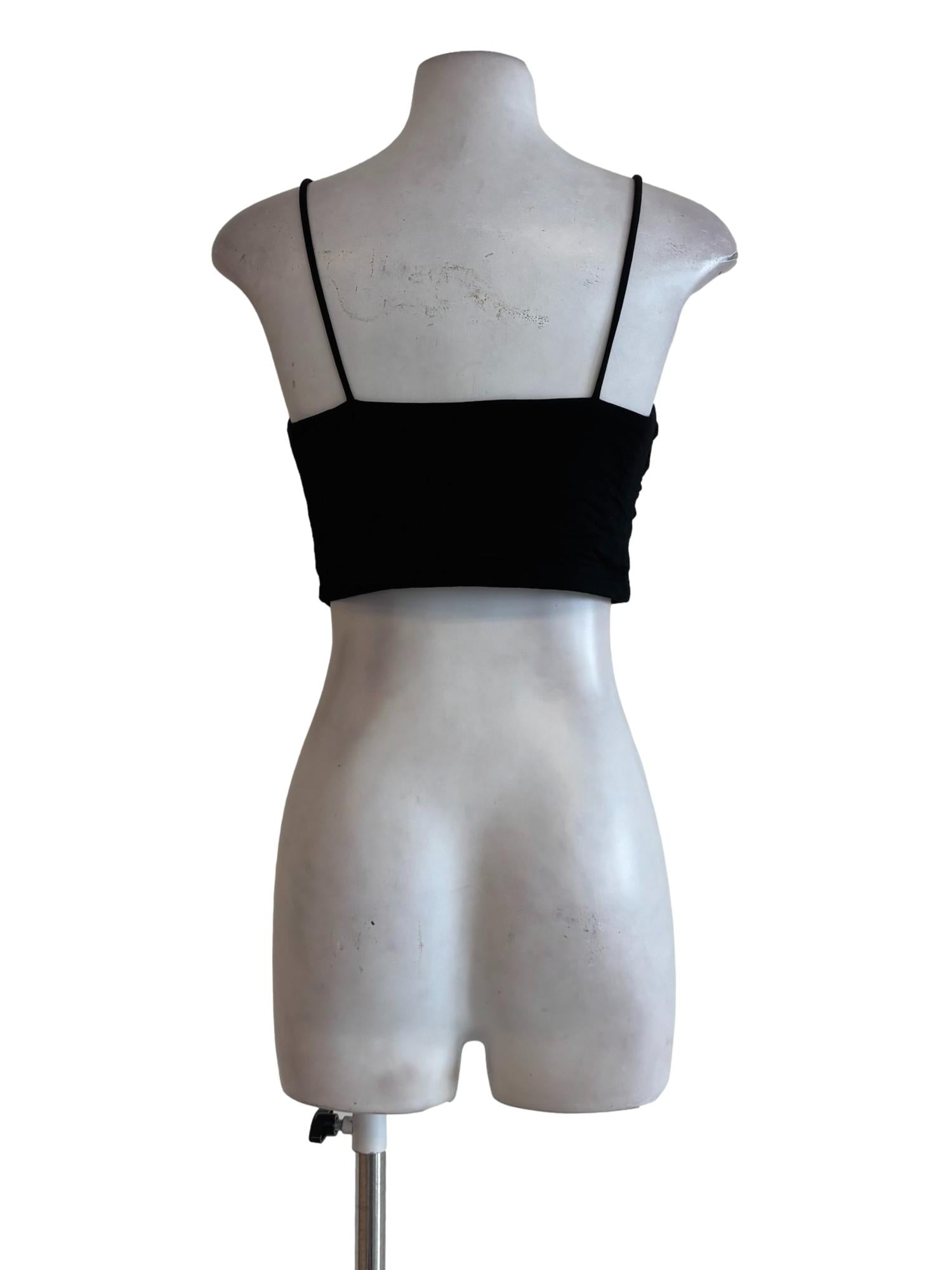 Night Black Spaghetti Strap Camisole