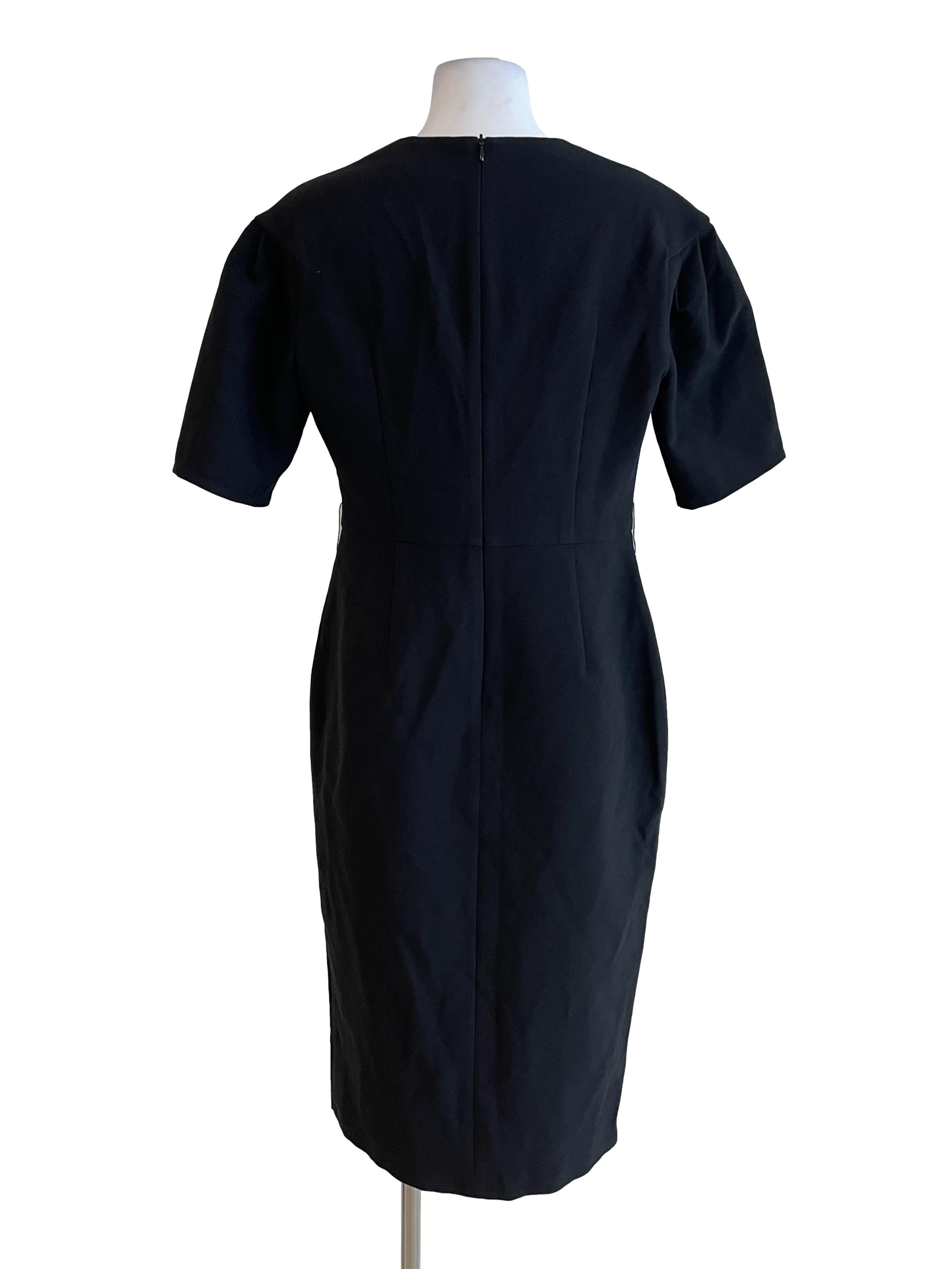 Charcoal V Neck Slip Dress