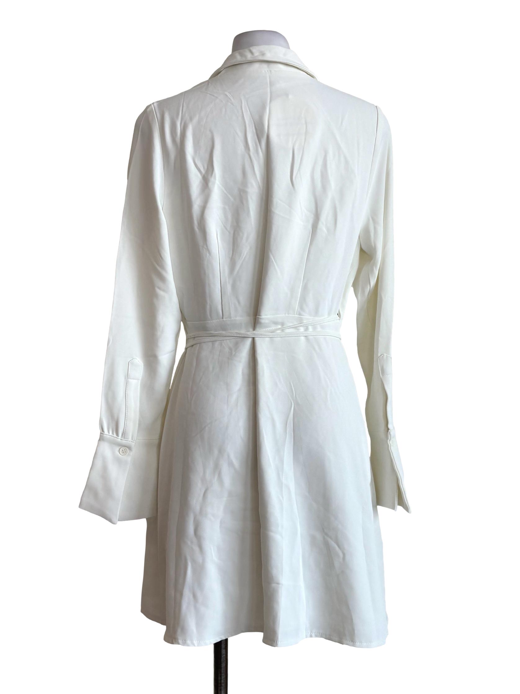 White Wrap Dress