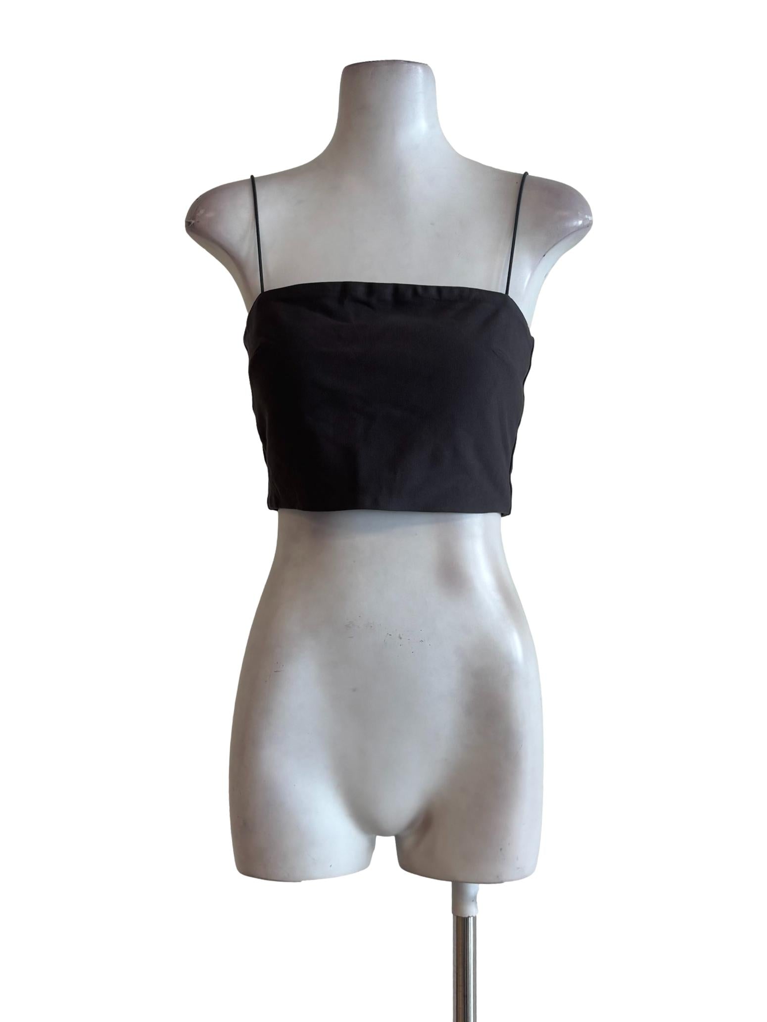 Arsenic Grey Spaghetti Strap Camisole