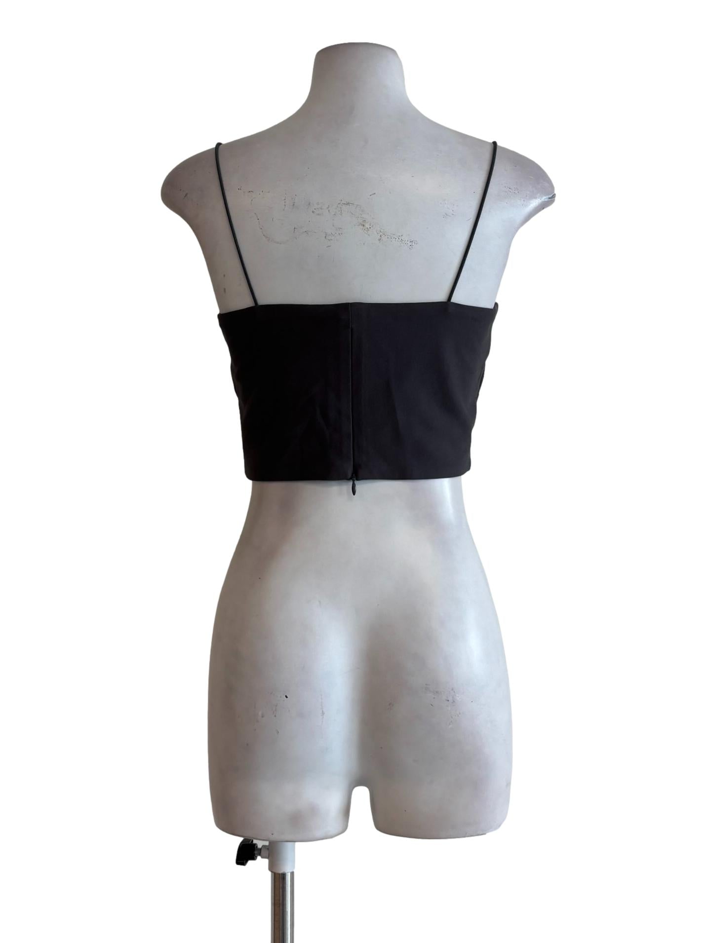 Arsenic Grey Spaghetti Strap Camisole