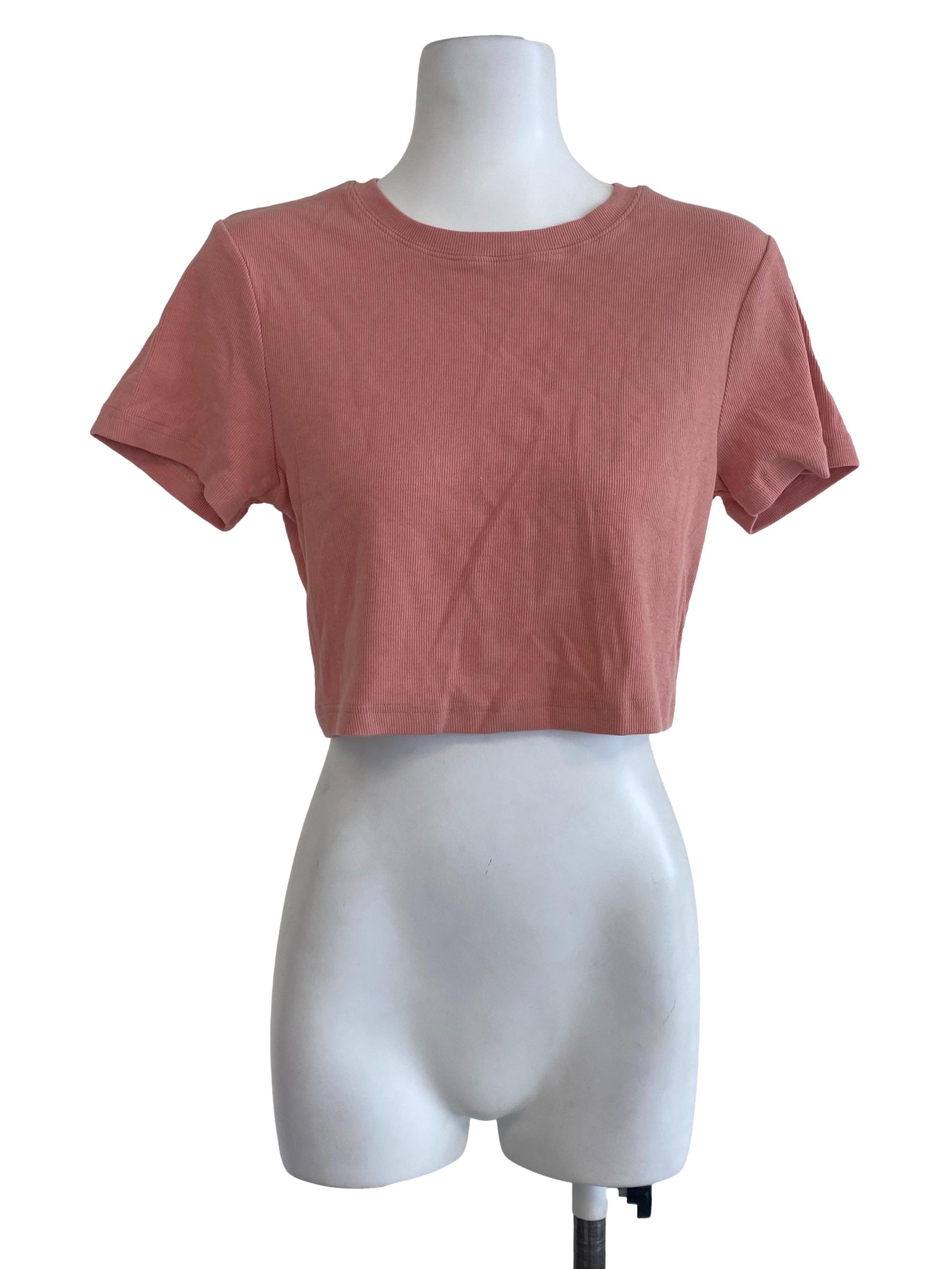 The Closet Lover Pink Crop Top 