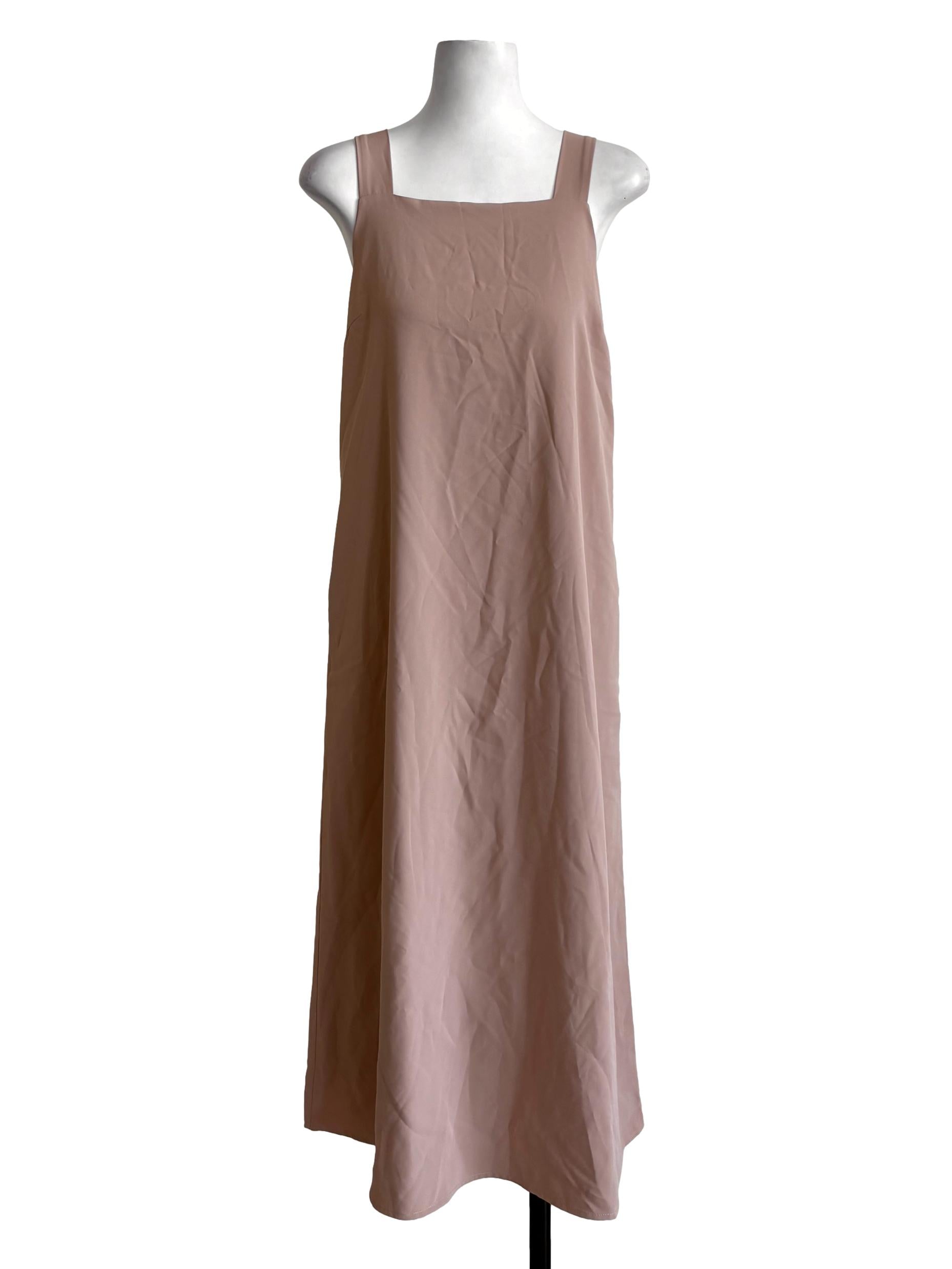 Sepia Ribbon Shift Dress