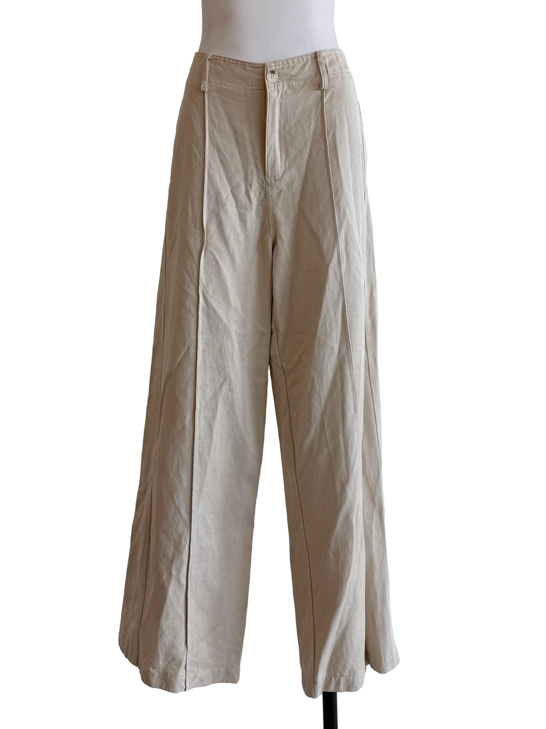 Tortilla Brown Straight Leg Pants