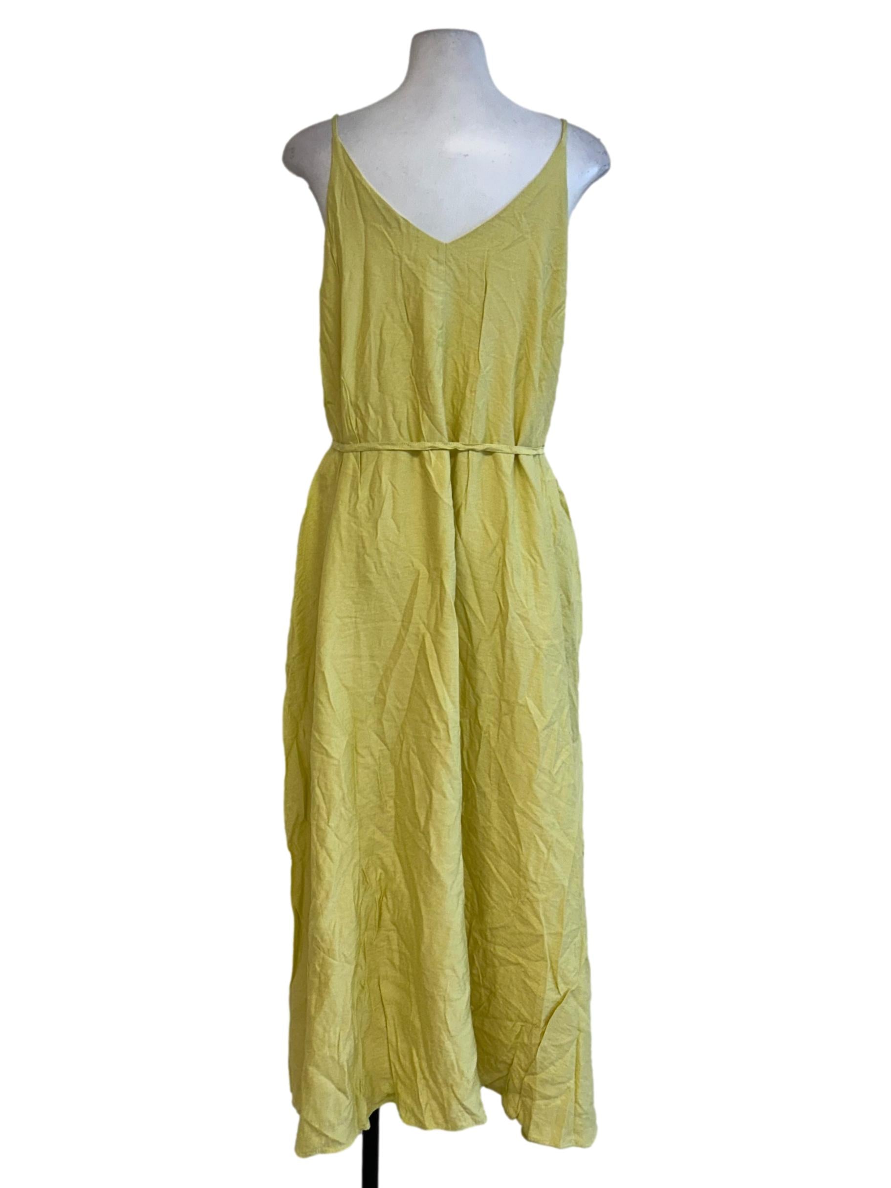 Lemon Yellow Camisole Dress