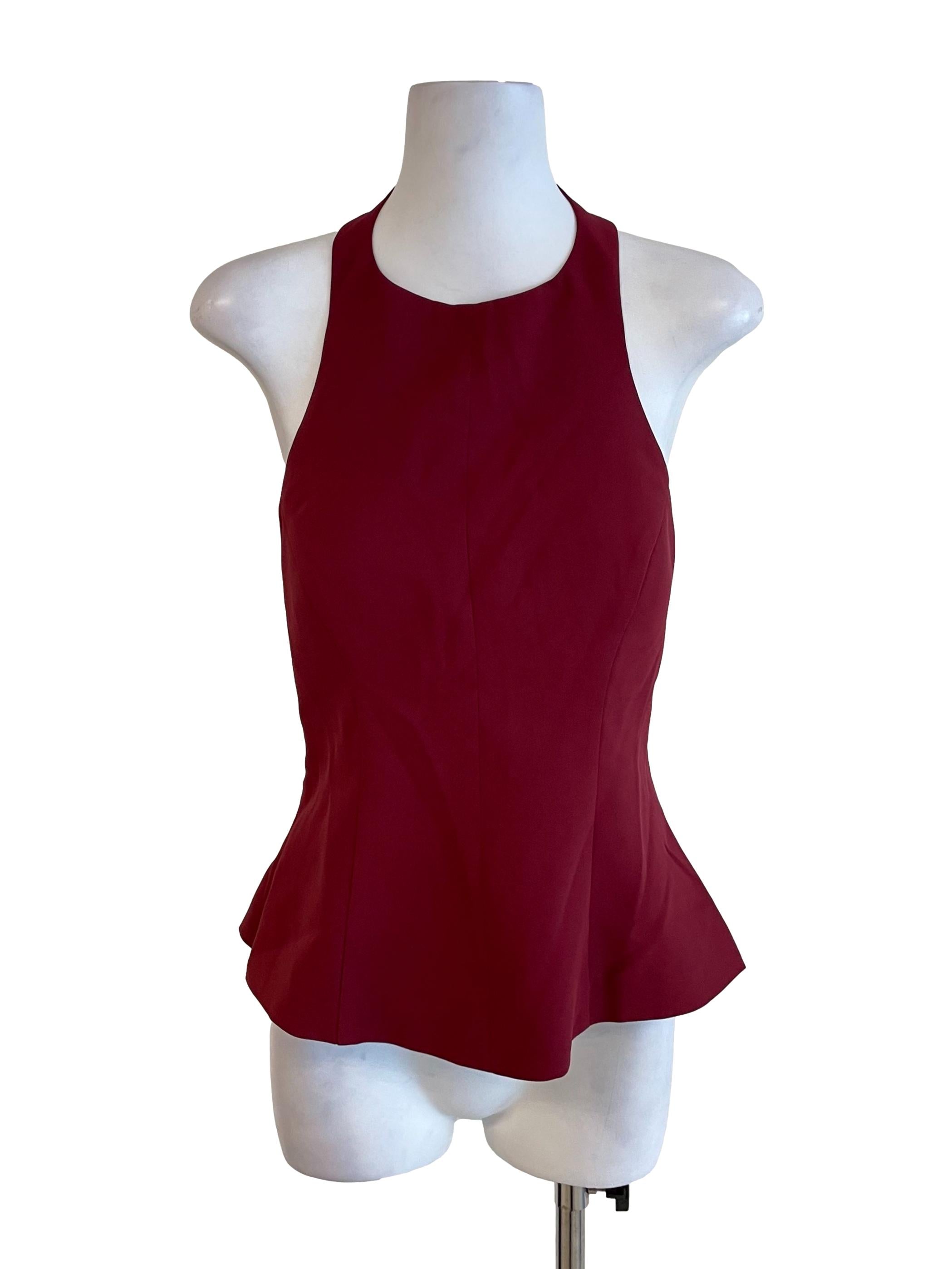 Blood Halter Neck Skinny Top