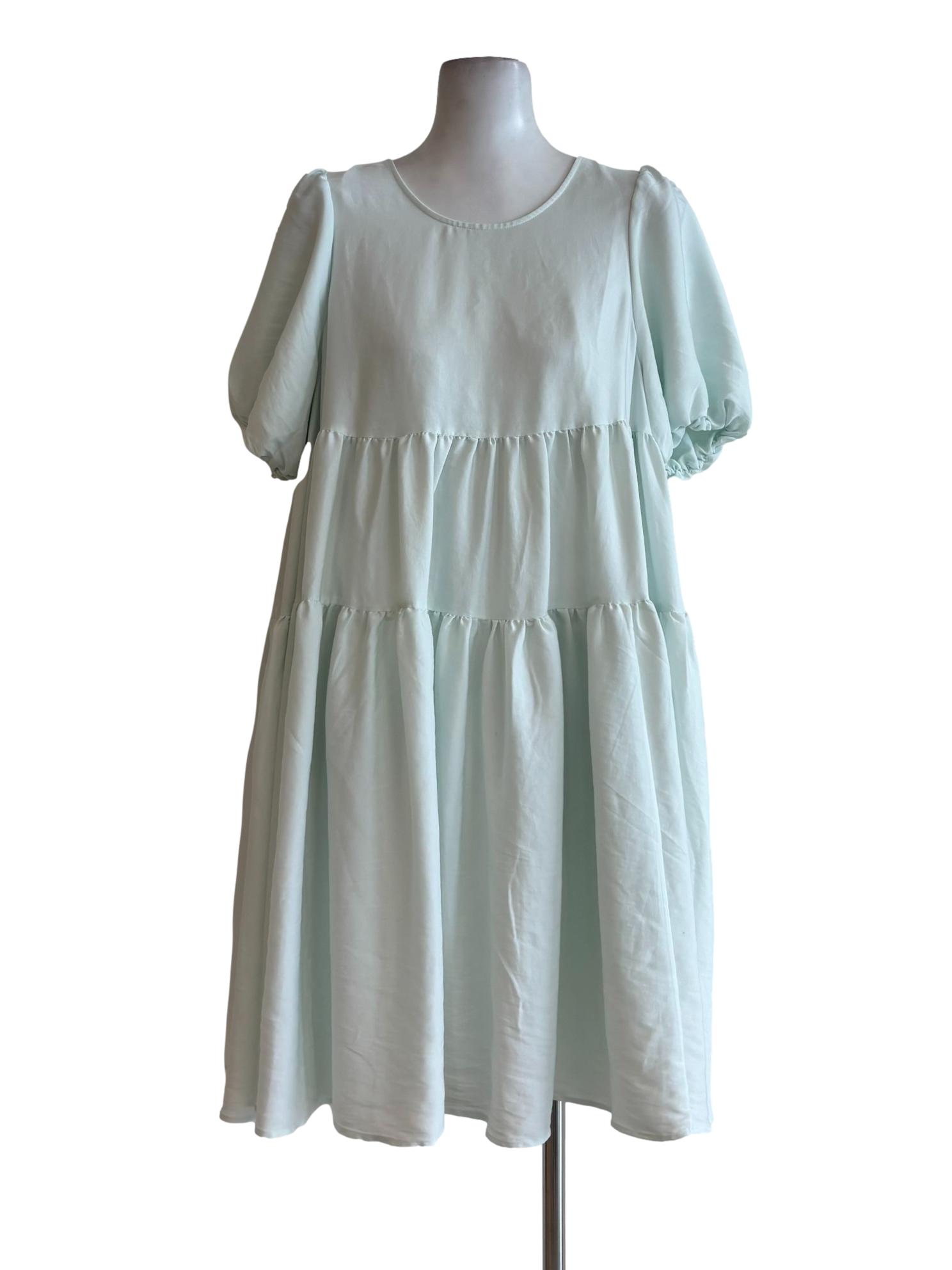Mint Short Sleeve Dress