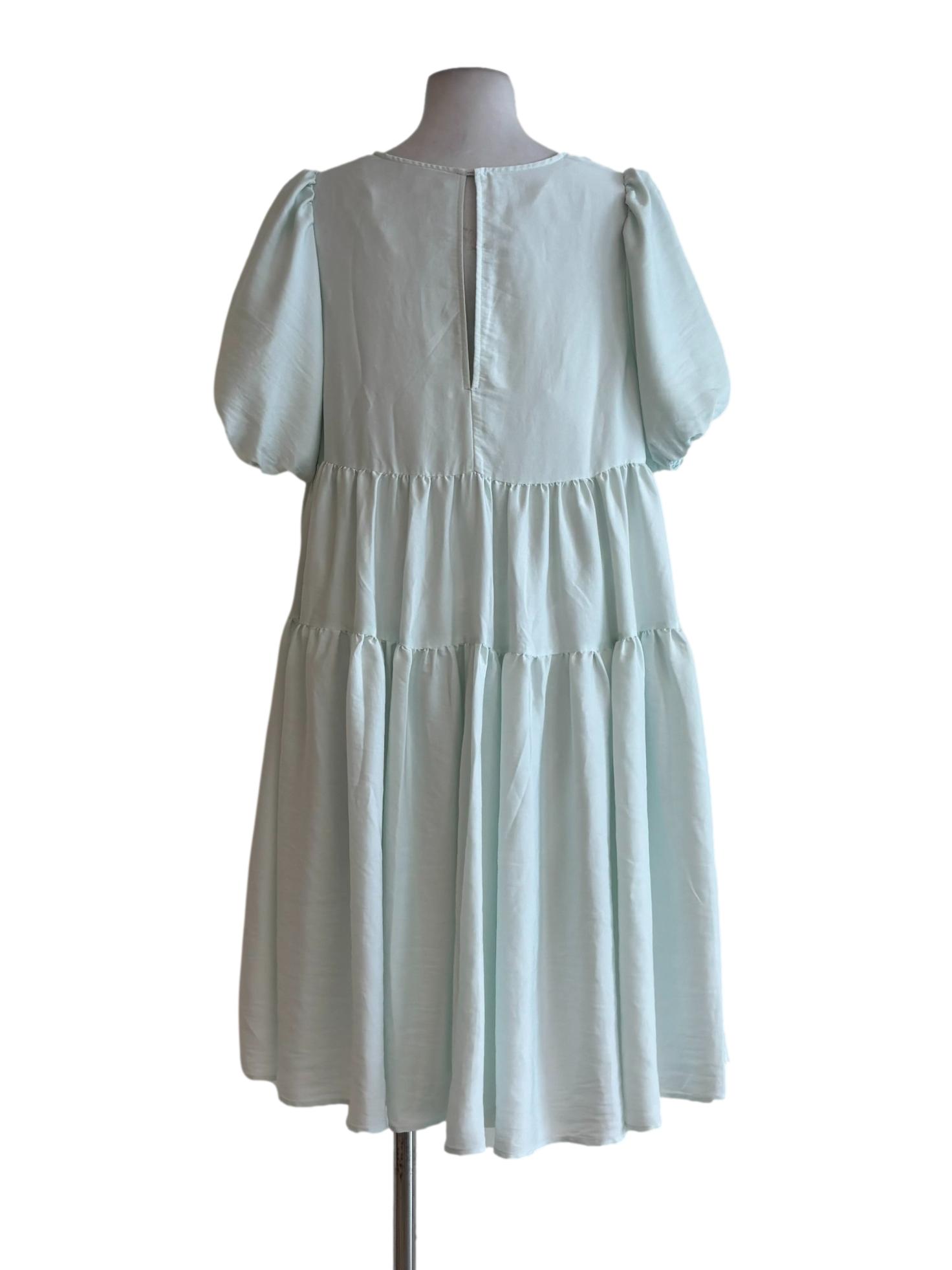 Mint Short Sleeve Dress