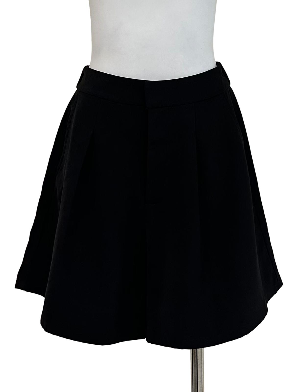 Pitch Black Plain Short