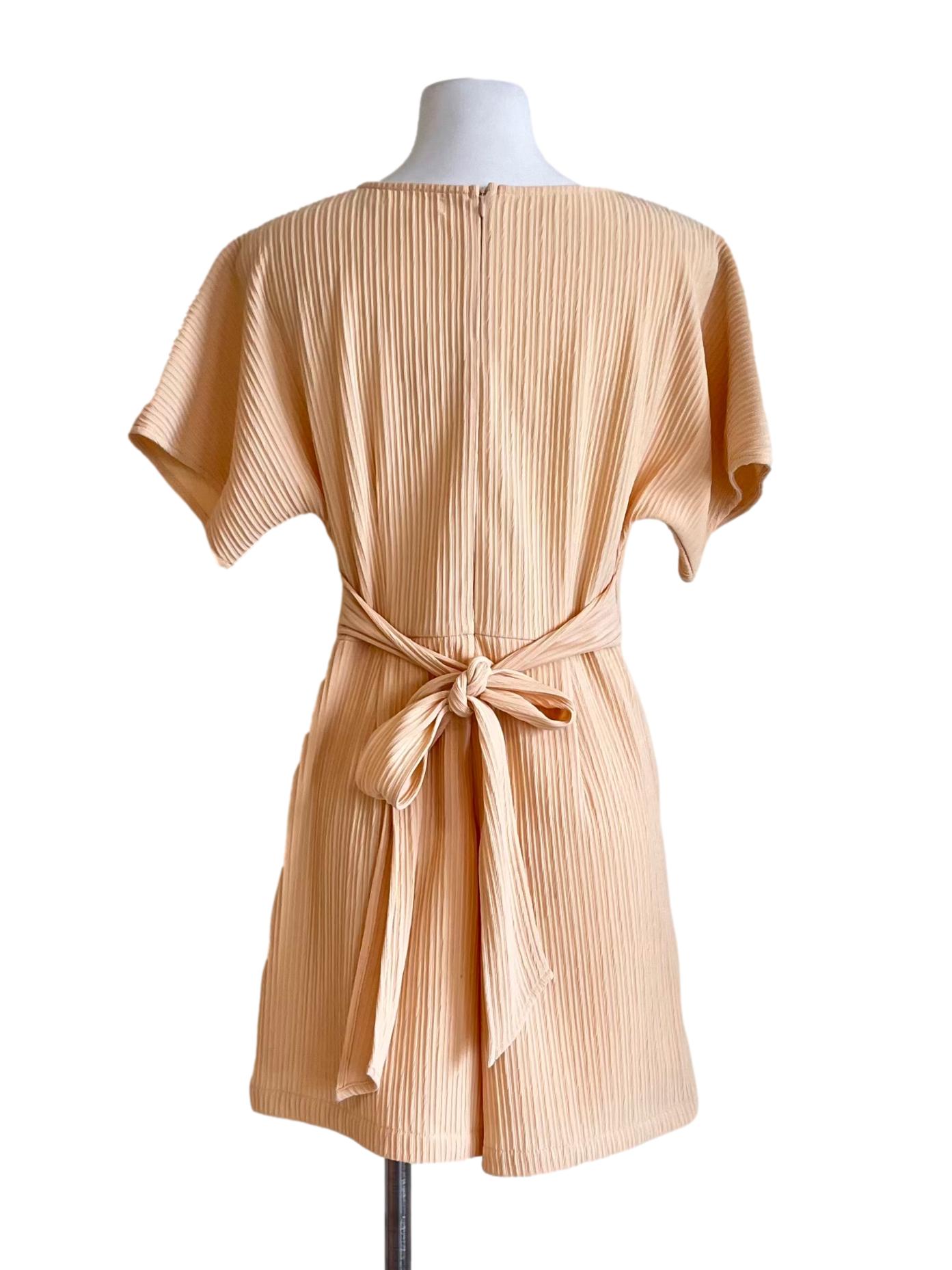 Light Yellow Wrap Romper
