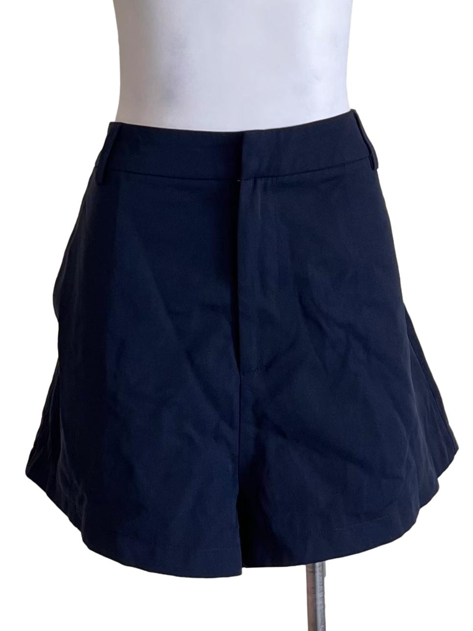 Navy Blue Relaxed Shorts