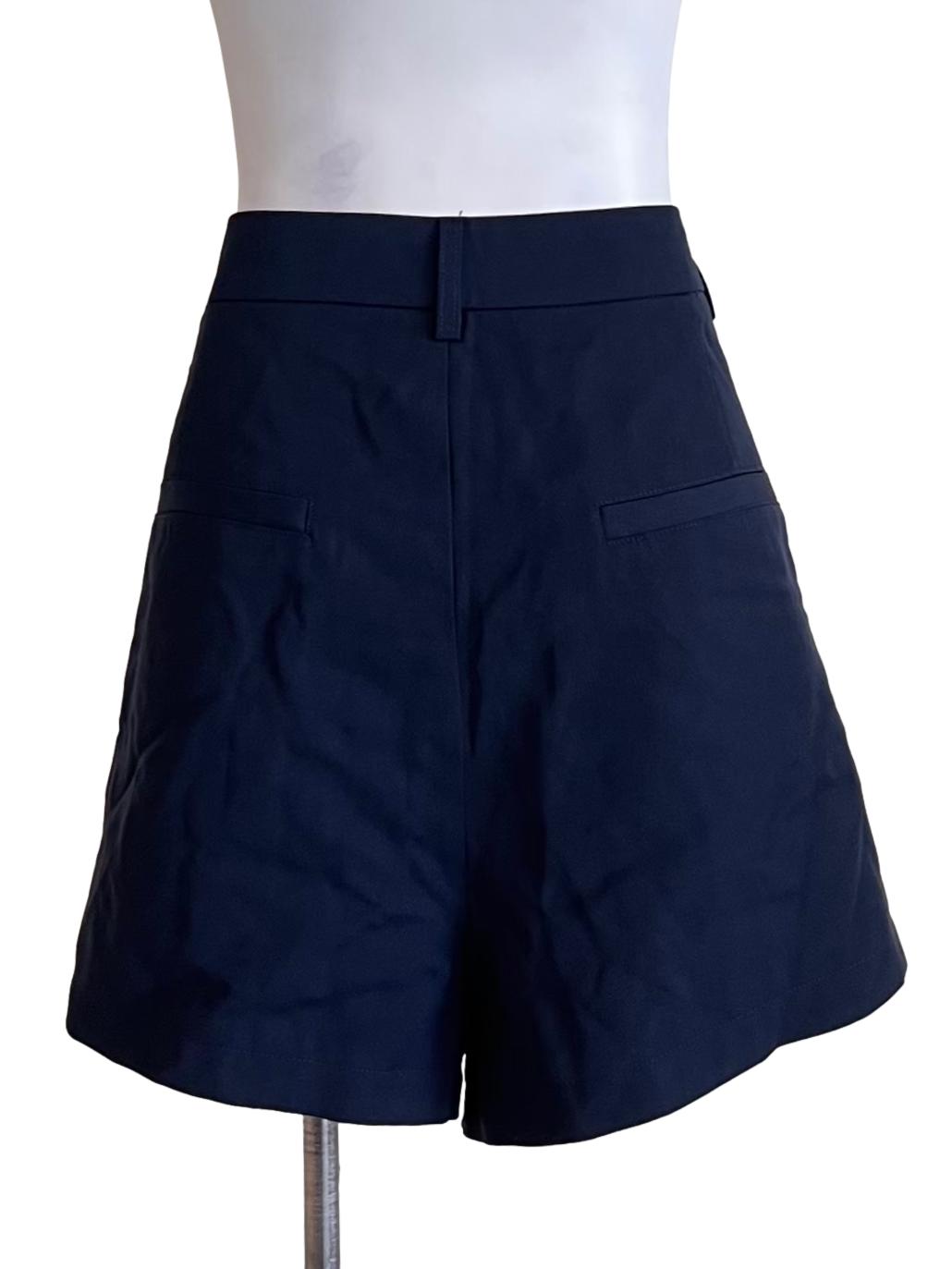 Navy Blue Relaxed Shorts
