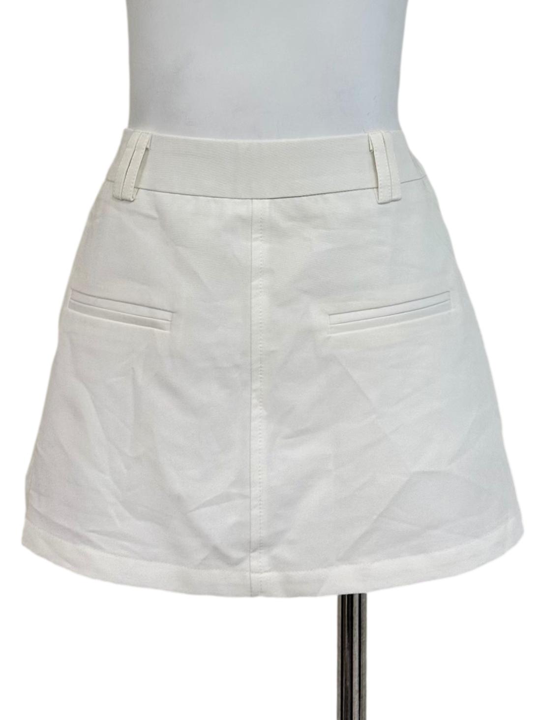 Daisy White Duplex Skort YHF