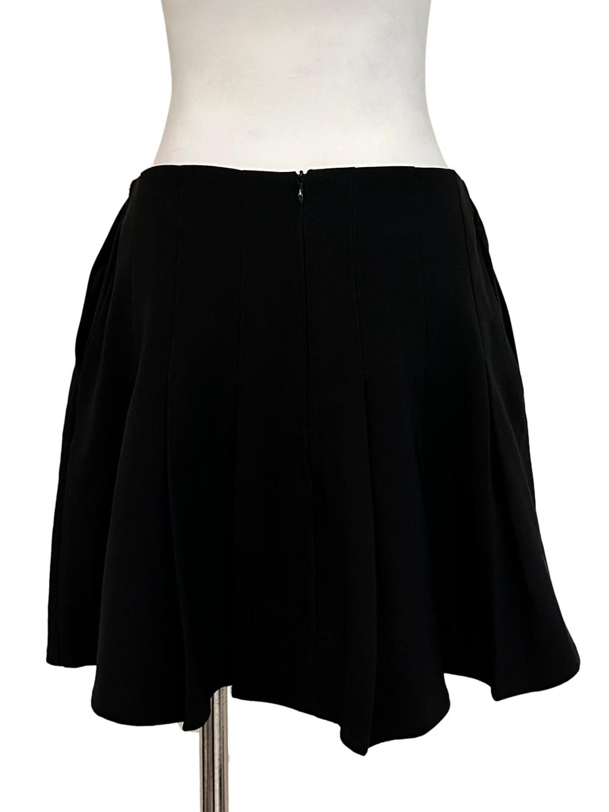Crow Black Box Pleated Skort