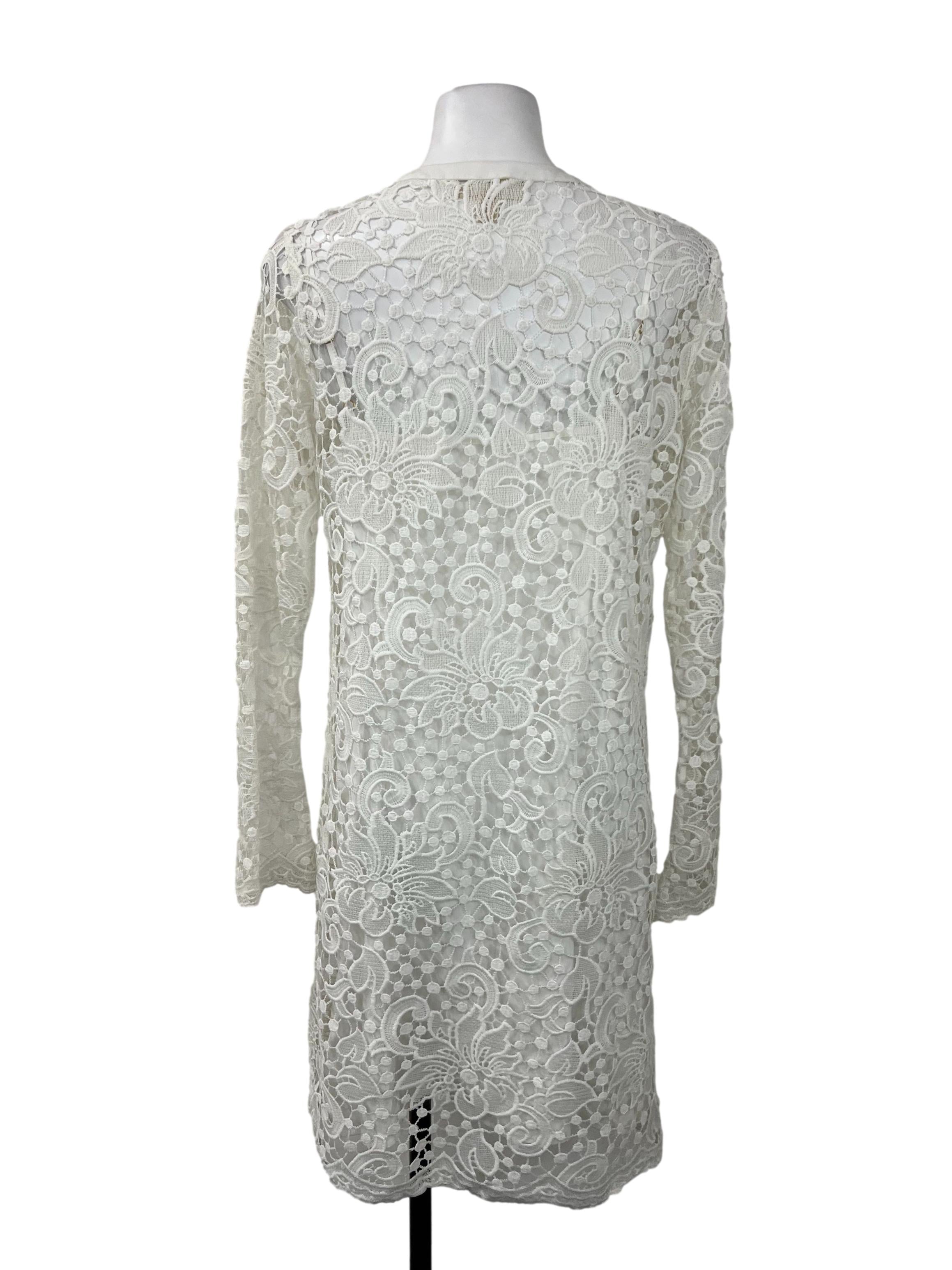 White Laced Dress