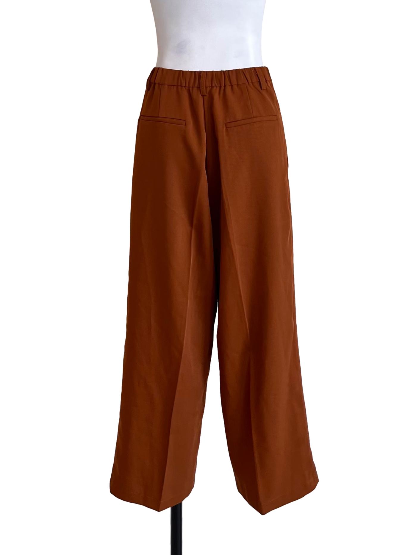 Cinnamon Brown Casual Pants