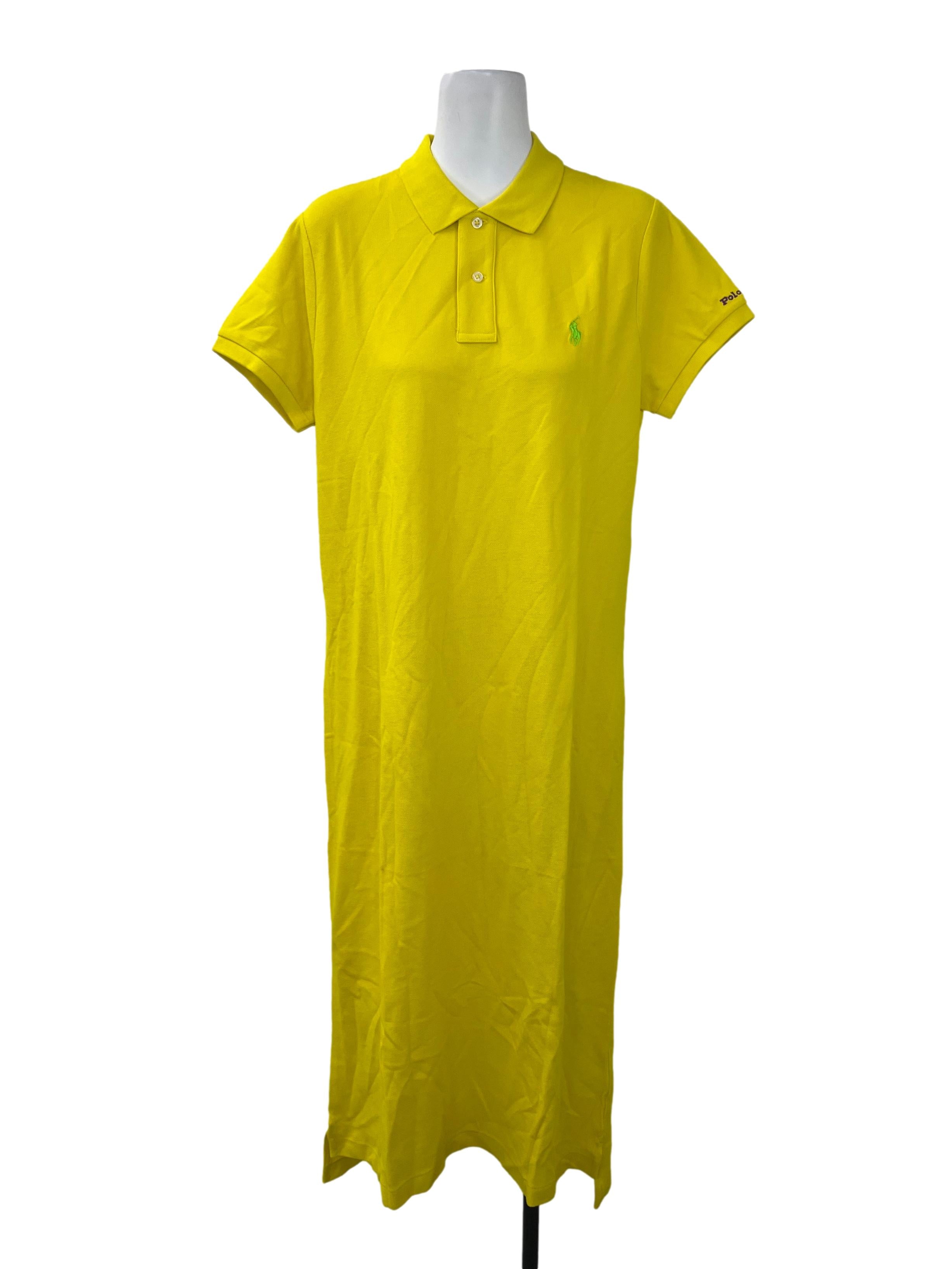 Yellow Polo Dress