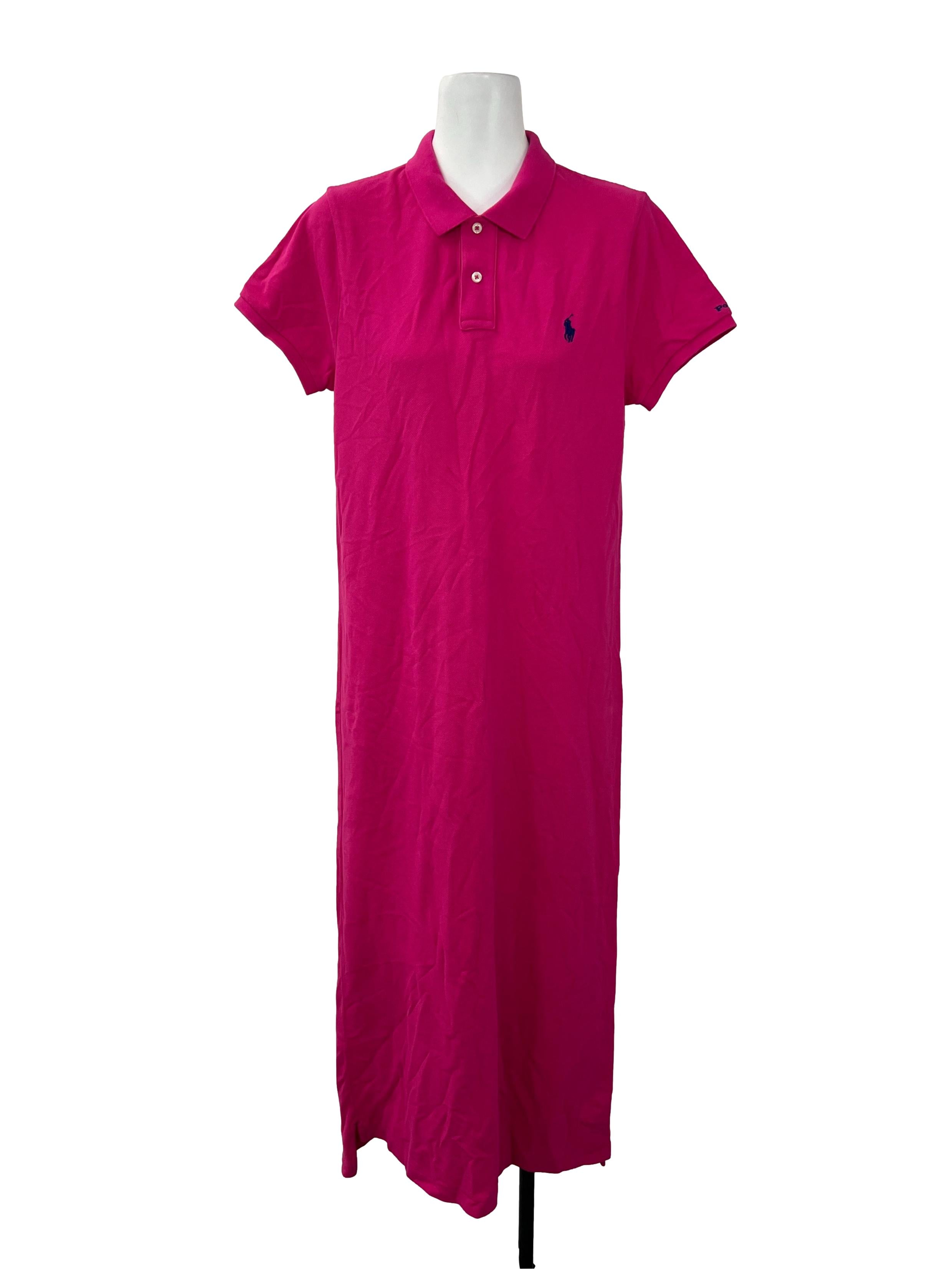 Pink Polo Dress