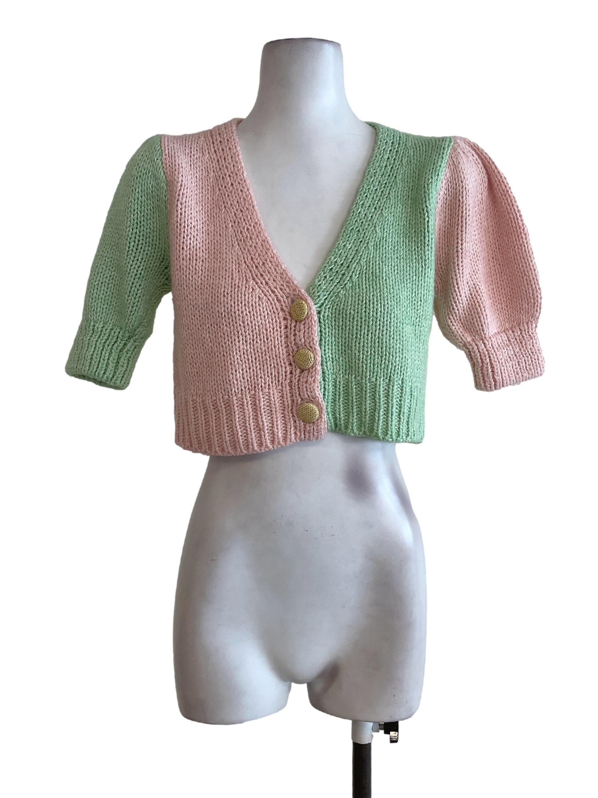 Multicolour Knitted Top