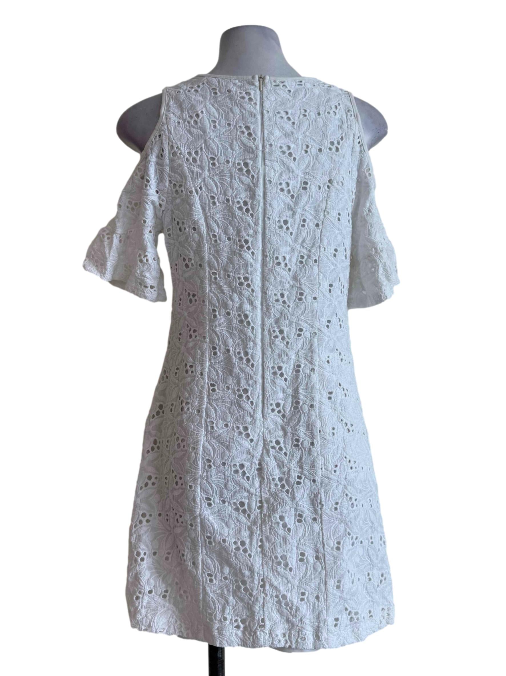 Snow White Bare Shoulder A Line Dress