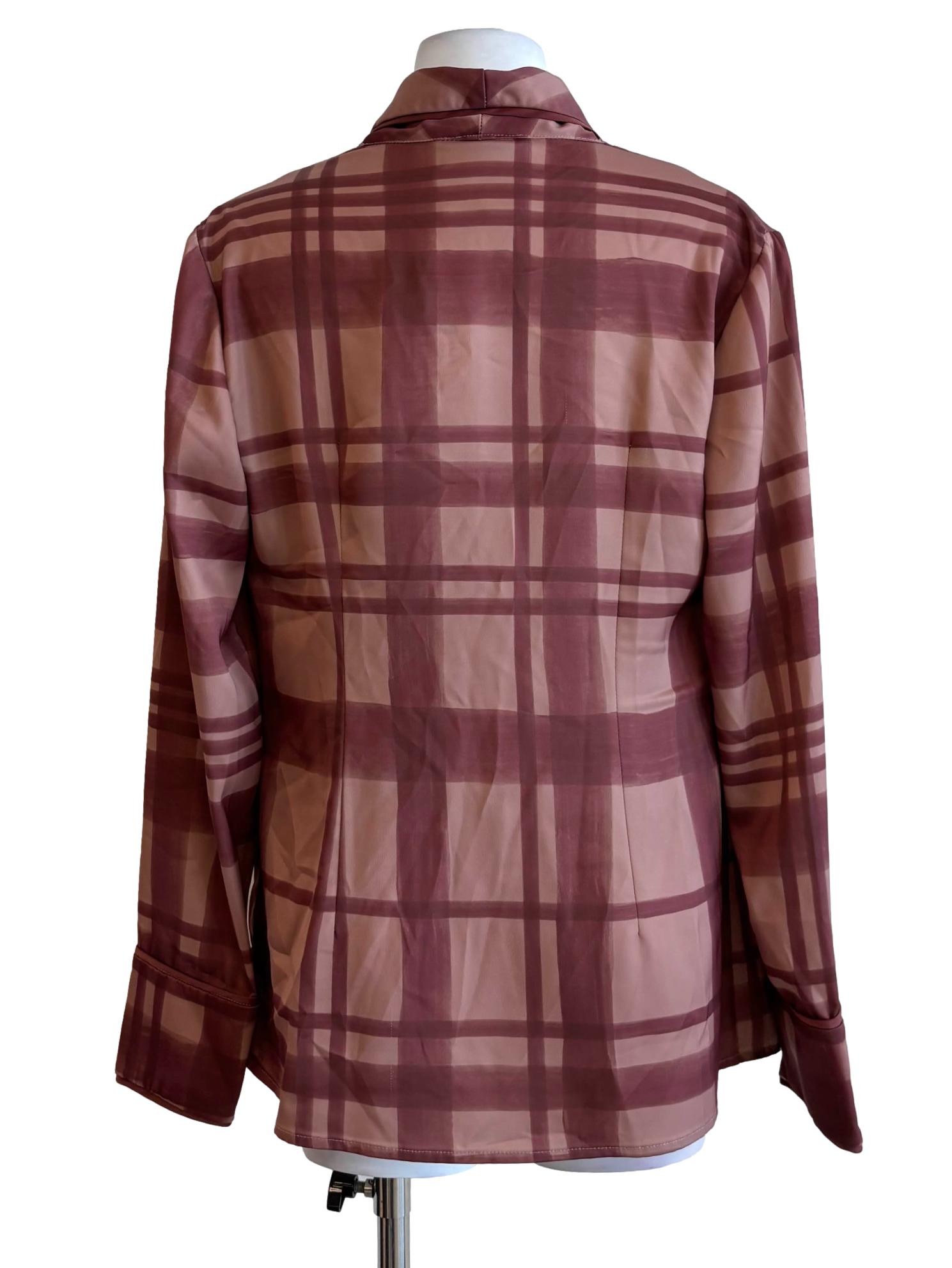 Adobe Apricot Patterned Blazer