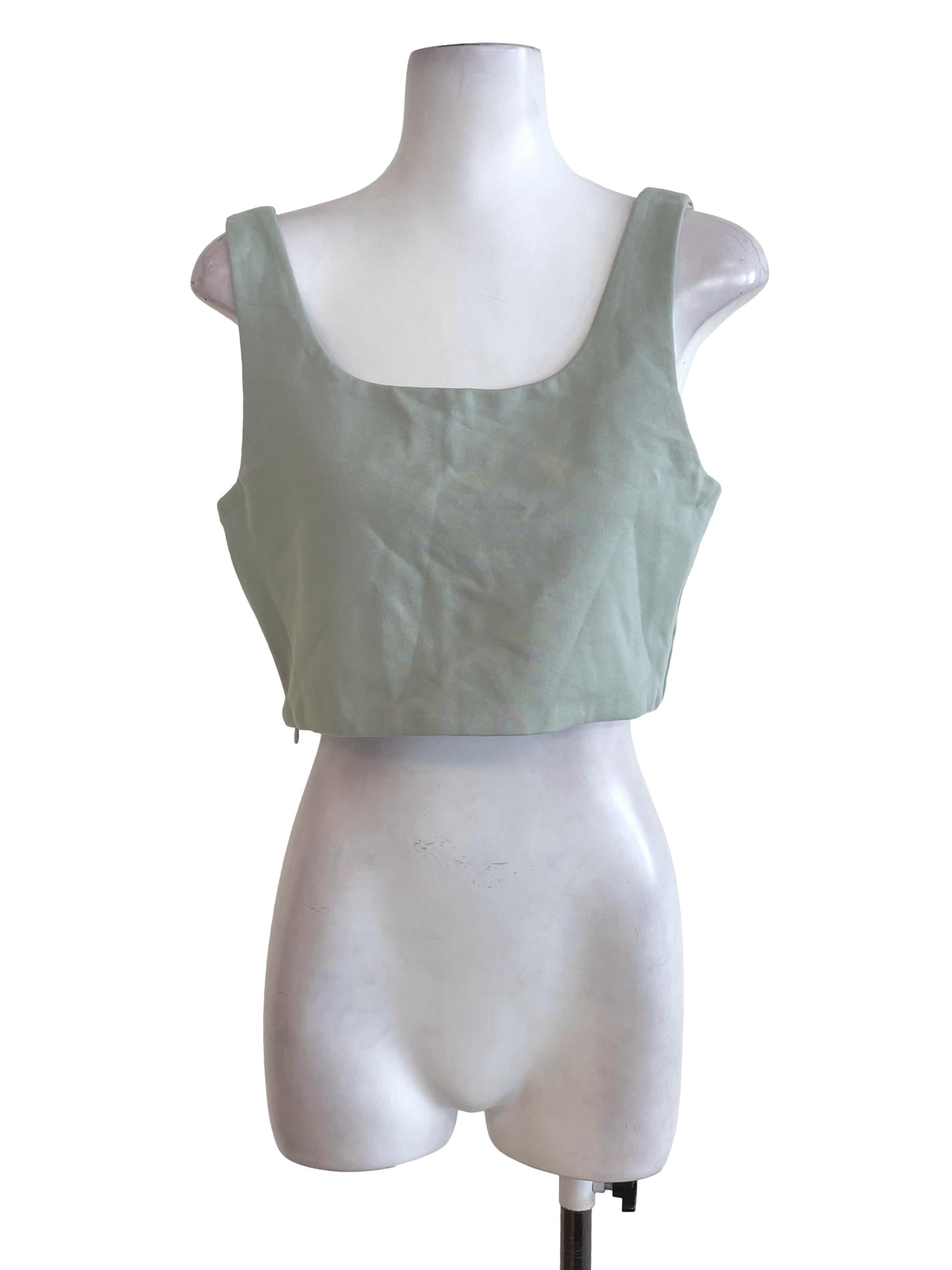 Pale Green Tube Top TTR